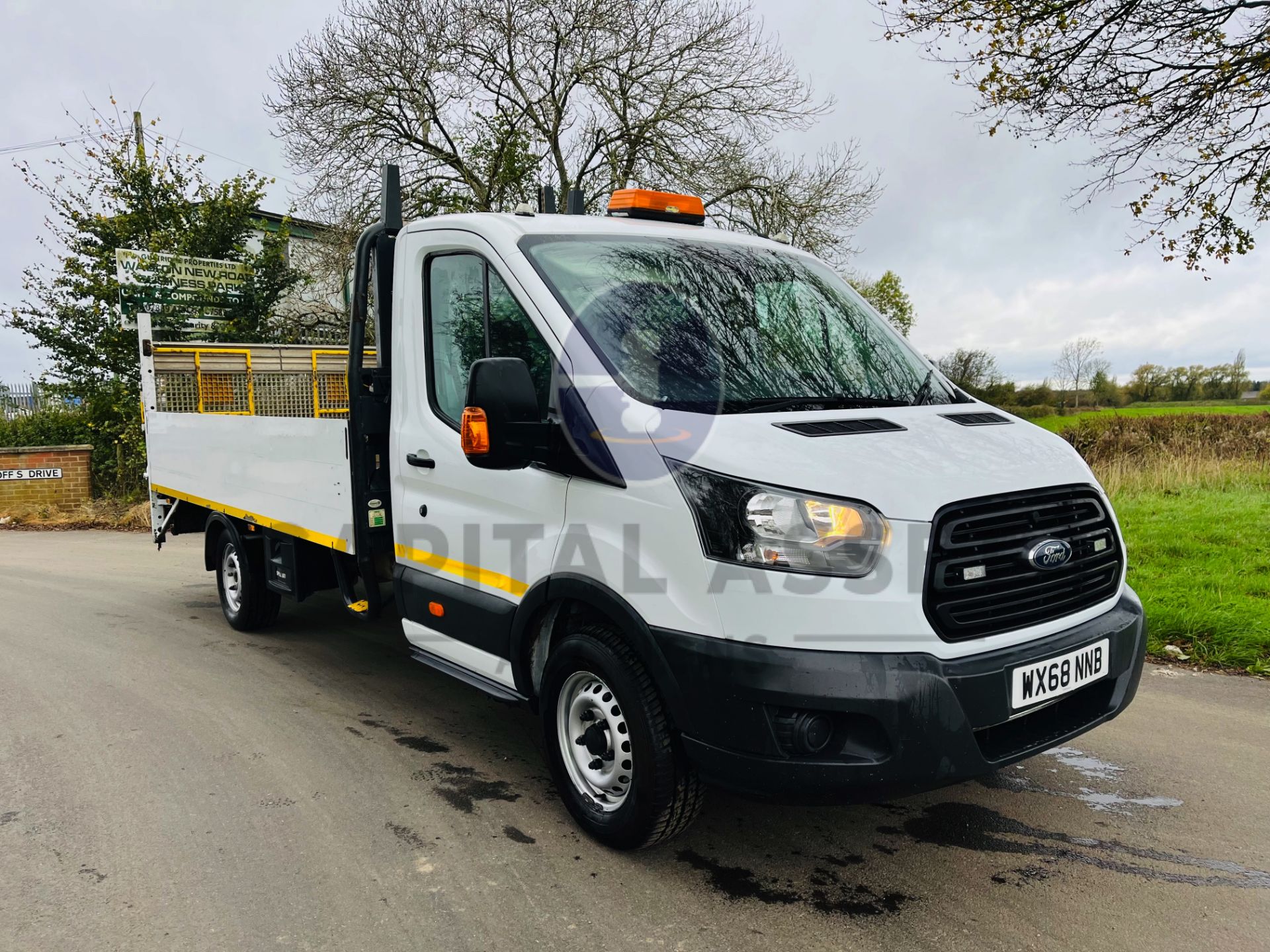 (On Sale) FORD TRANSIT 2.0TDCI "130" XLWB DROPSIDE WITH ELECTRIC TAIL LIFT (2019) 1 OWNER - EURO 6 - Image 3 of 22