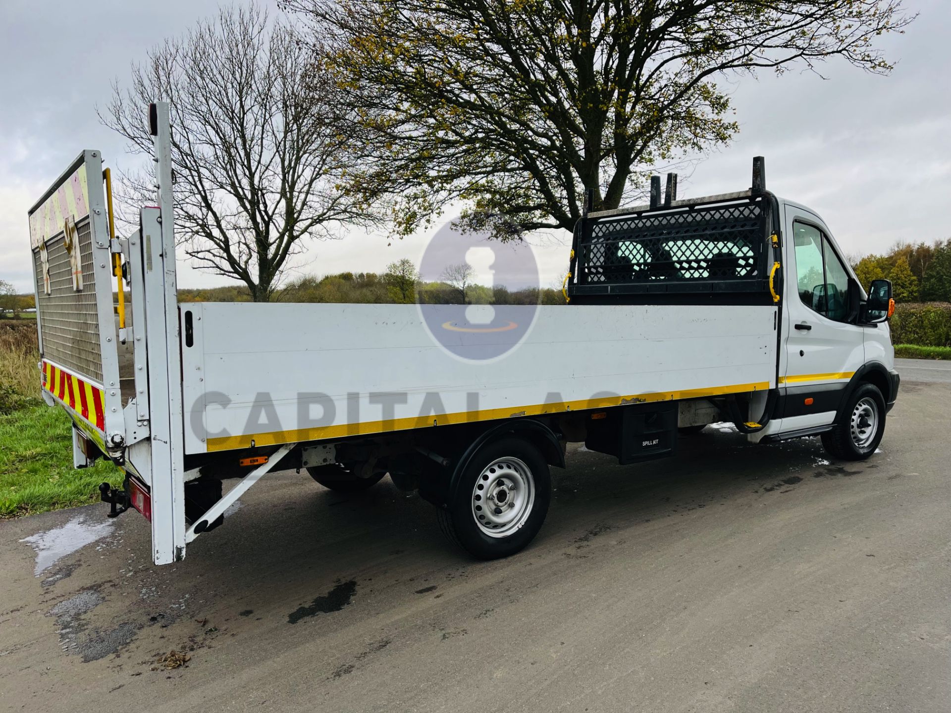 (On Sale) FORD TRANSIT 2.0TDCI "130" XLWB DROPSIDE WITH ELECTRIC TAIL LIFT (2019) 1 OWNER - EURO 6 - Image 12 of 22