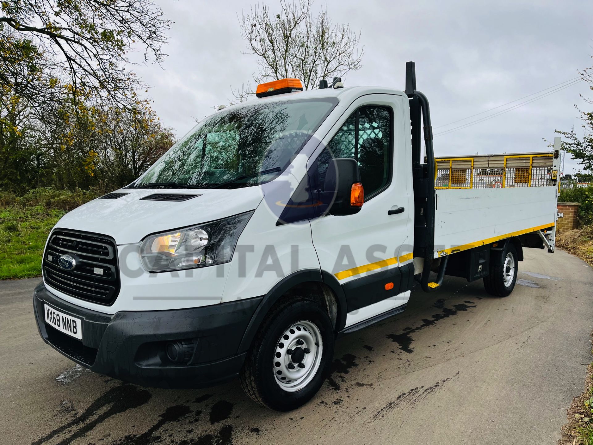 (On Sale) FORD TRANSIT 2.0TDCI "130" XLWB DROPSIDE WITH ELECTRIC TAIL LIFT (2019) 1 OWNER - EURO 6 - Image 5 of 22