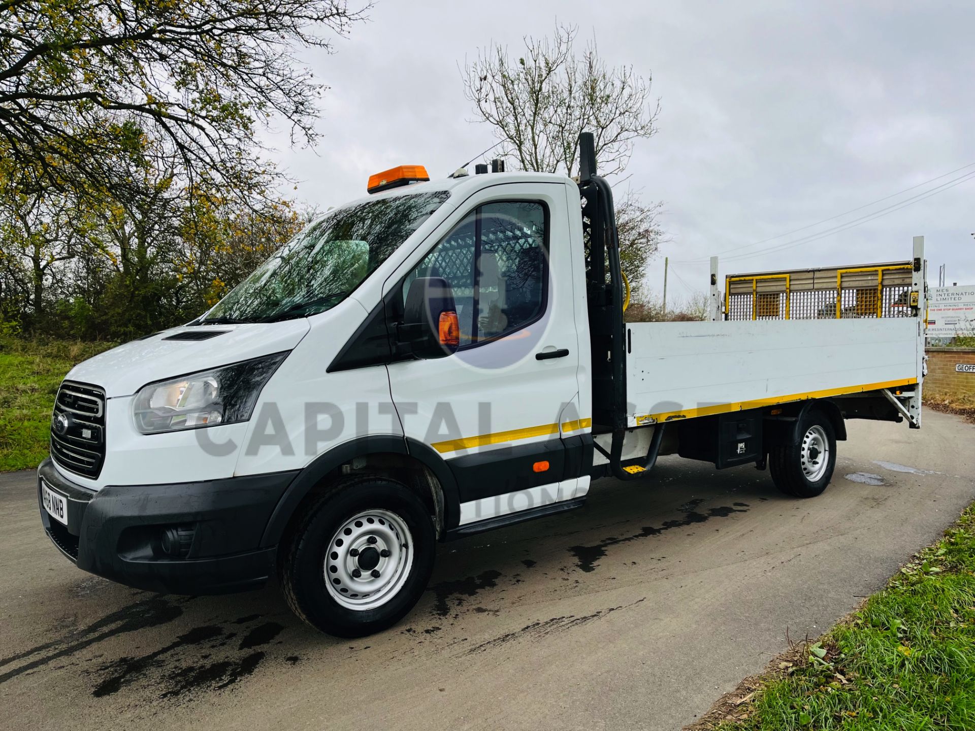 (On Sale) FORD TRANSIT 2.0TDCI "130" XLWB DROPSIDE WITH ELECTRIC TAIL LIFT (2019) 1 OWNER - EURO 6 - Image 6 of 22