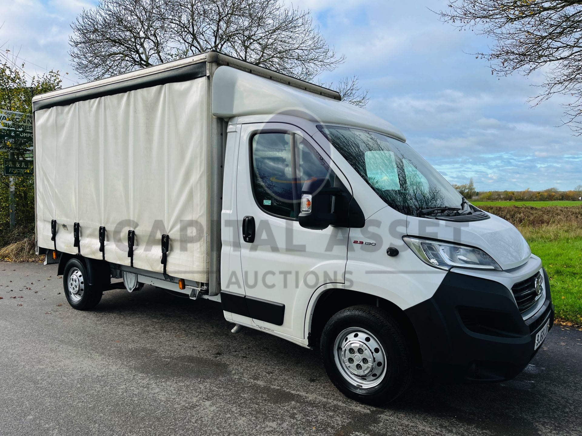 (ON SALE) FIAT DUCATO 2.3 MULTIJET (2019 MODEL) RARE CURTAIN SIDE BODY - 1 OWNER - 360 CAMERA VIEW - Image 2 of 24