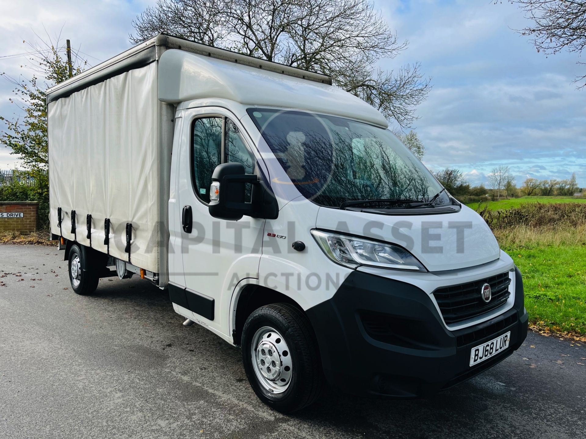 (ON SALE) FIAT DUCATO 2.3 MULTIJET (2019 MODEL) RARE CURTAIN SIDE BODY - 1 OWNER - 360 CAMERA VIEW - Image 3 of 24