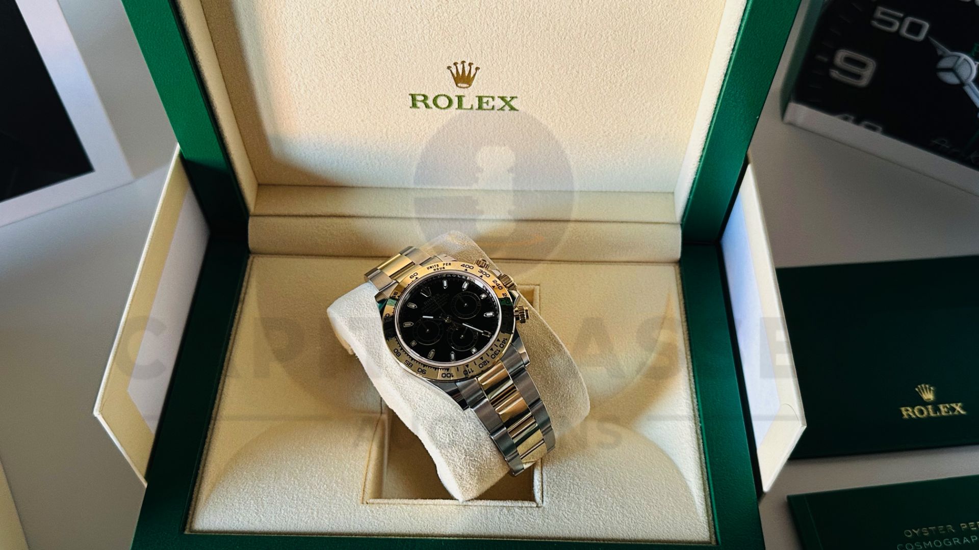 (On Sale) ROLEX COSMOGRAPH DAYTONA *18ct GOLD & OYSTER STEEL* (NOVEMBER 2022 MODEL) *BEAT THE WAIT* - Image 21 of 25