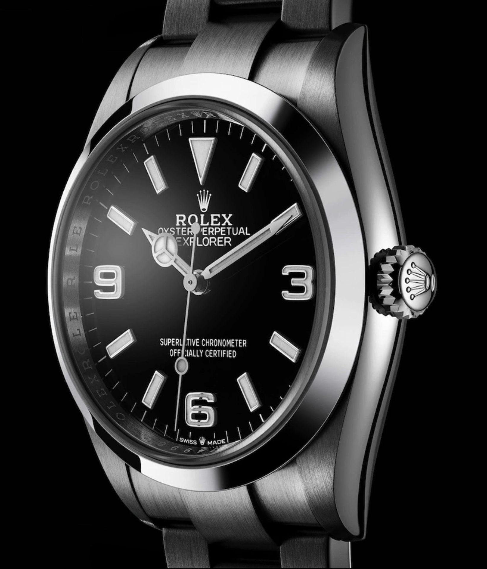 ROLEX EXPLORER OYSTER STEEL (2022) COMPLETE SET (GENUINE CERTIFIED ROLEX) BEAT THE WAITING LIST - Image 3 of 12