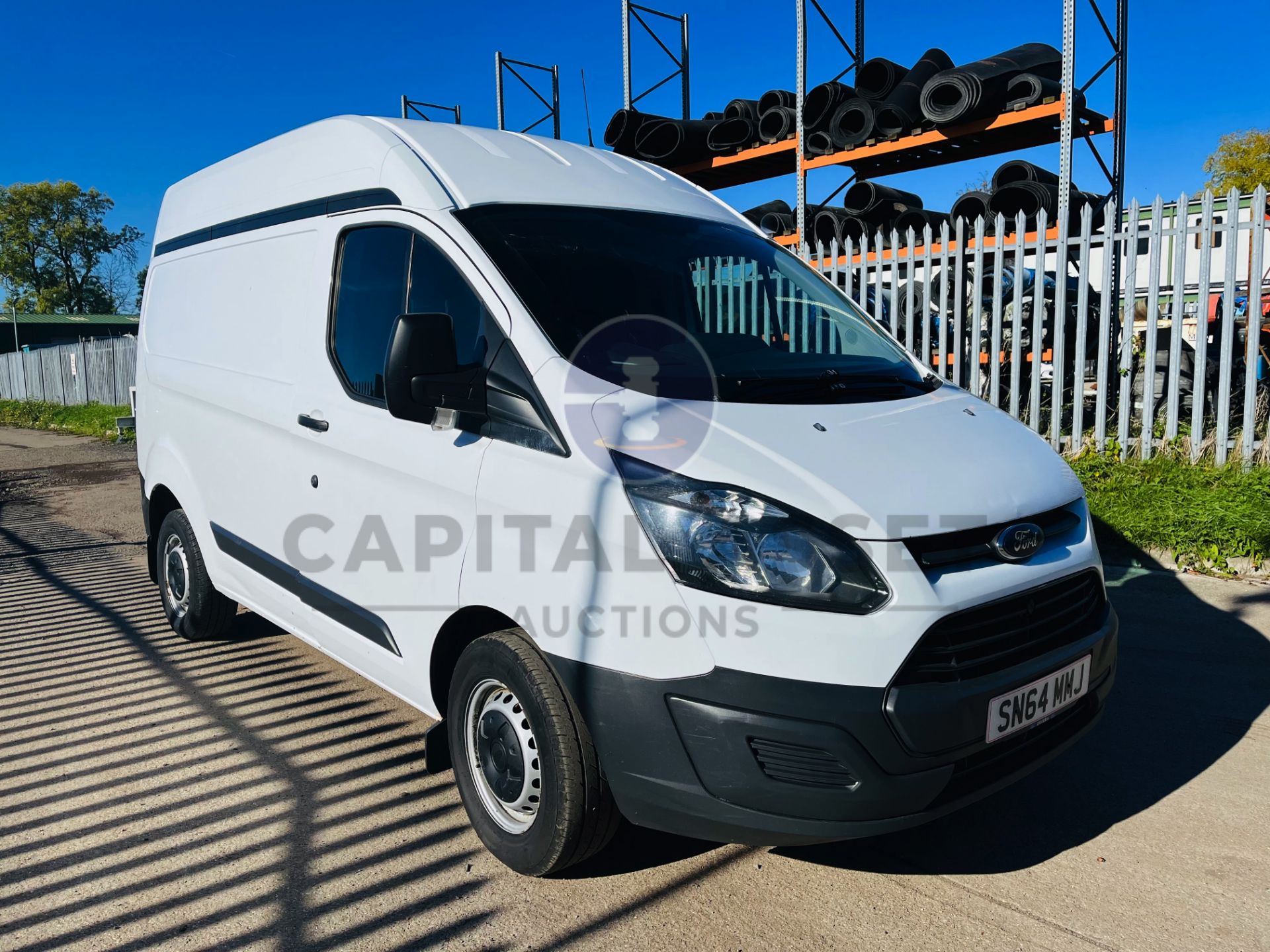 FORD TRASNIT CUSTOM 2.2TDCI ECO-TECH 290 (2015 MODEL) RARE HIGH ROOF - IDEAL CAMPER CONVERSION ? - Image 3 of 20