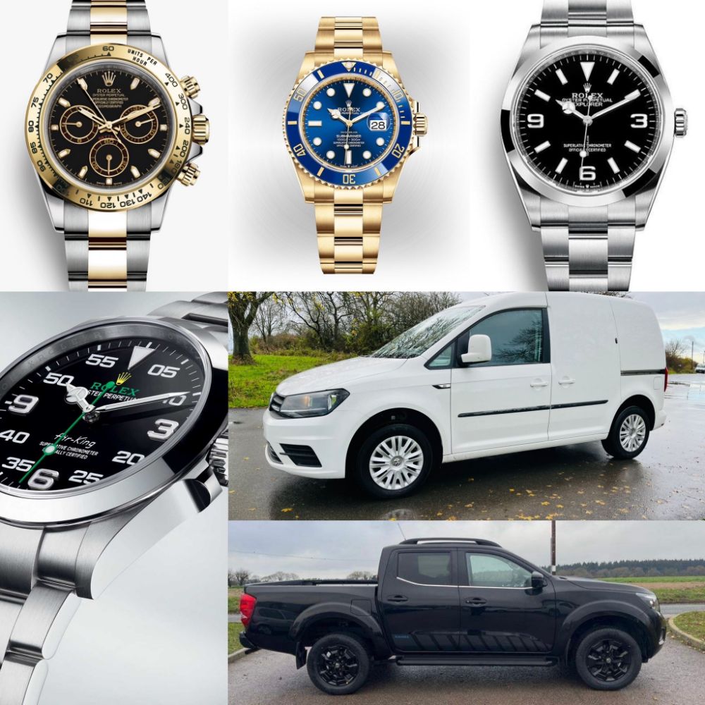 2022 Rolex Cosmograph Daytona - 2021 Rolex Submariner 41mm *18ct Gold*- 2021 Nissan Navara *N-Guard* + Many More: Cars, Commercials & 4x4's