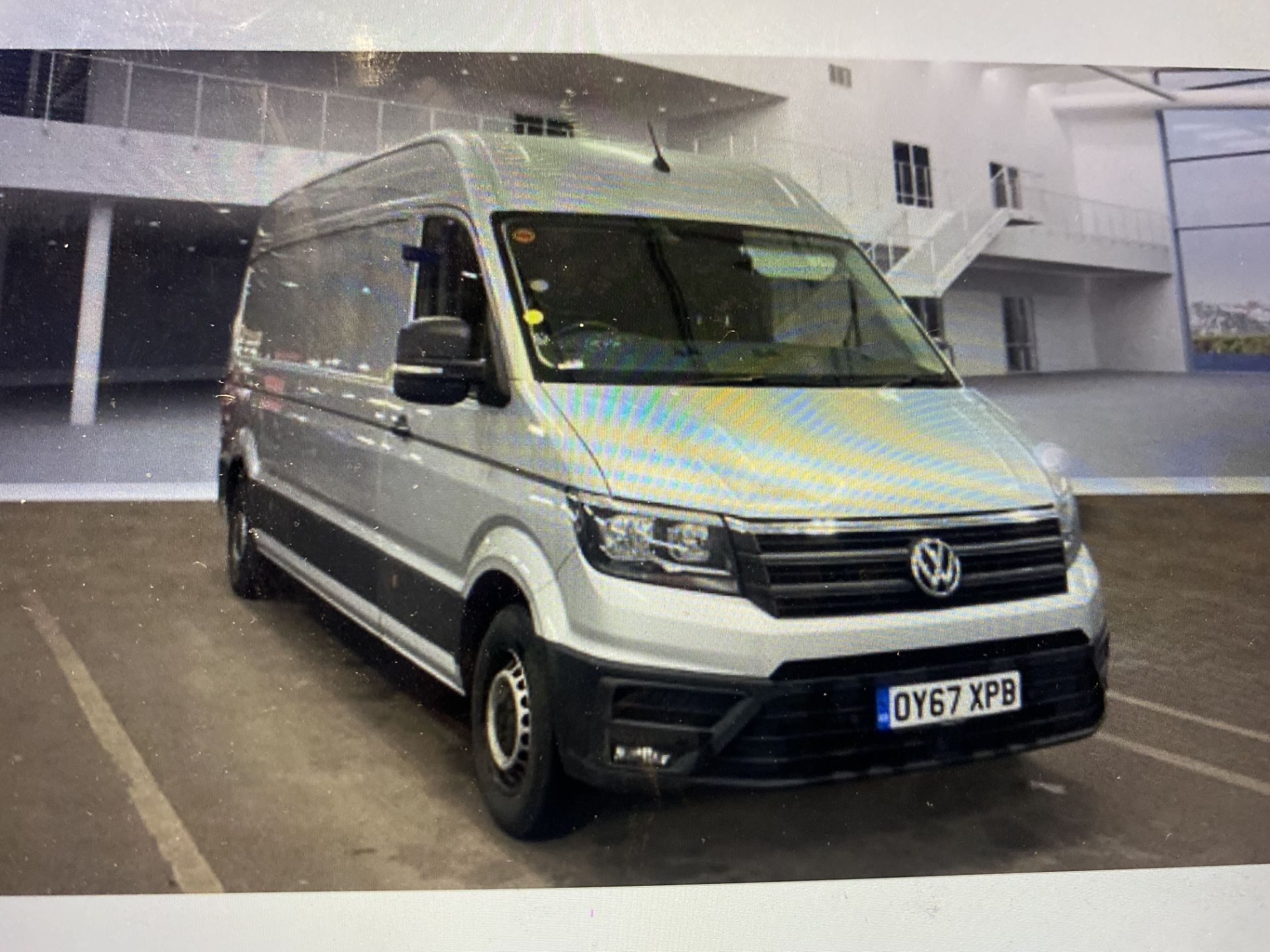 (ON SALE) VOLKSWAGON CRAFTER 2.0TDI "HIGHLINE" (180BHP) LONG WHEEL BASE HIGH ROOF - AIR CON - SILVER