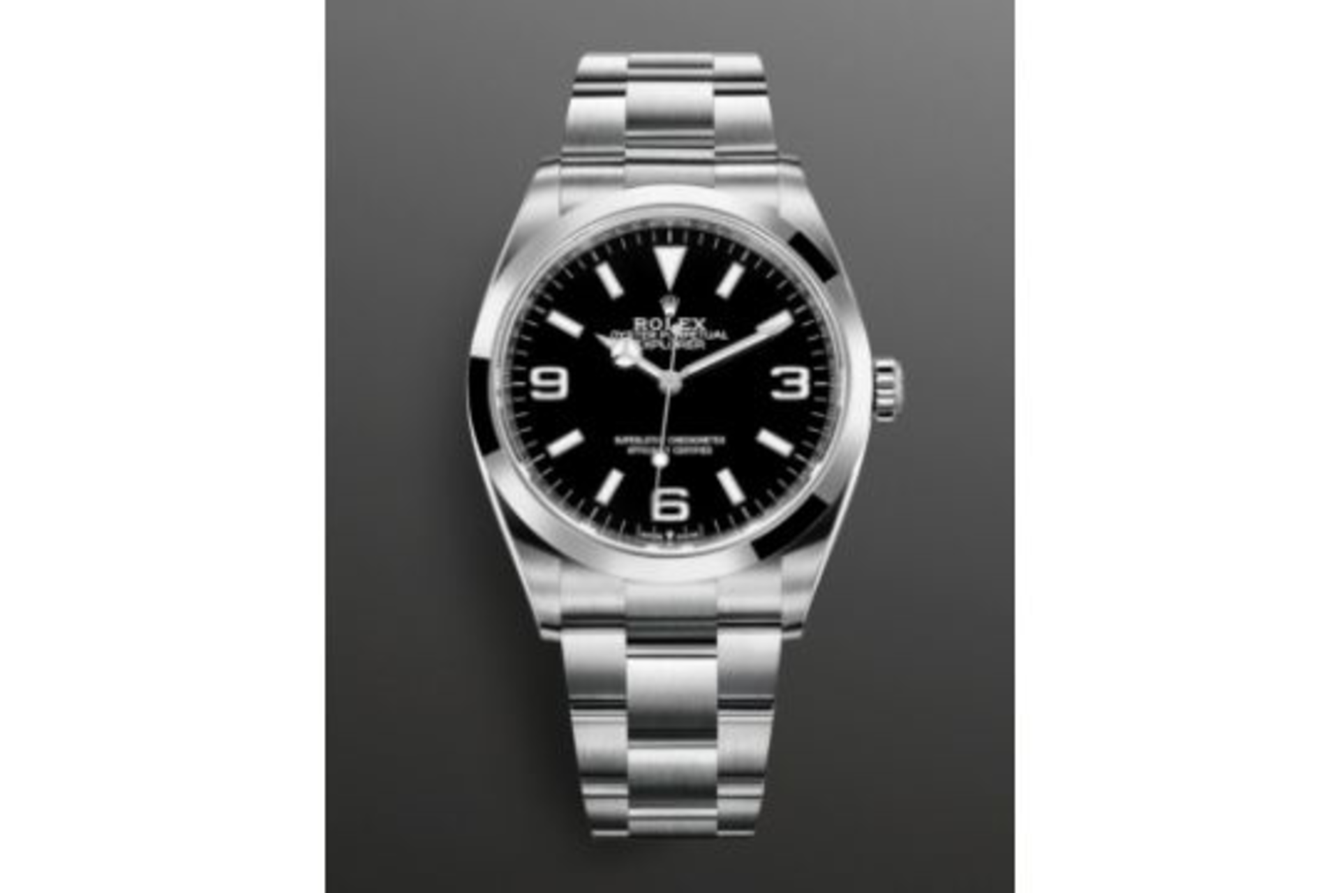 ROLEX EXPLORER OYSTER STEEL "SPORTS WATCH" OCTOBER 2022 (UNWORN) ORIGINAL BOX AND WARRANTY CARD - Image 2 of 6