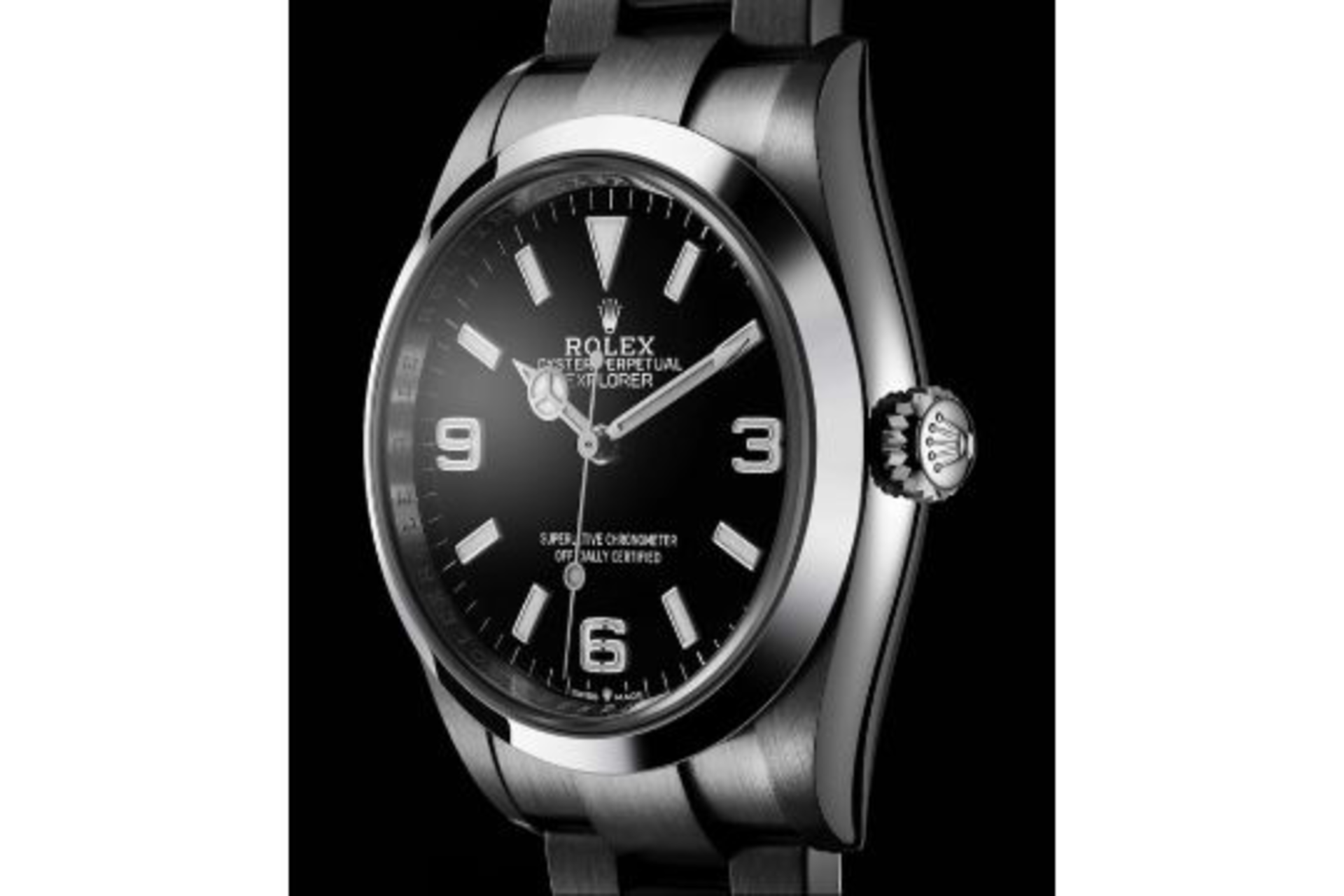 ROLEX EXPLORER OYSTER STEEL "SPORTS WATCH" OCTOBER 2022 (UNWORN) ORIGINAL BOX AND WARRANTY CARD - Image 3 of 6