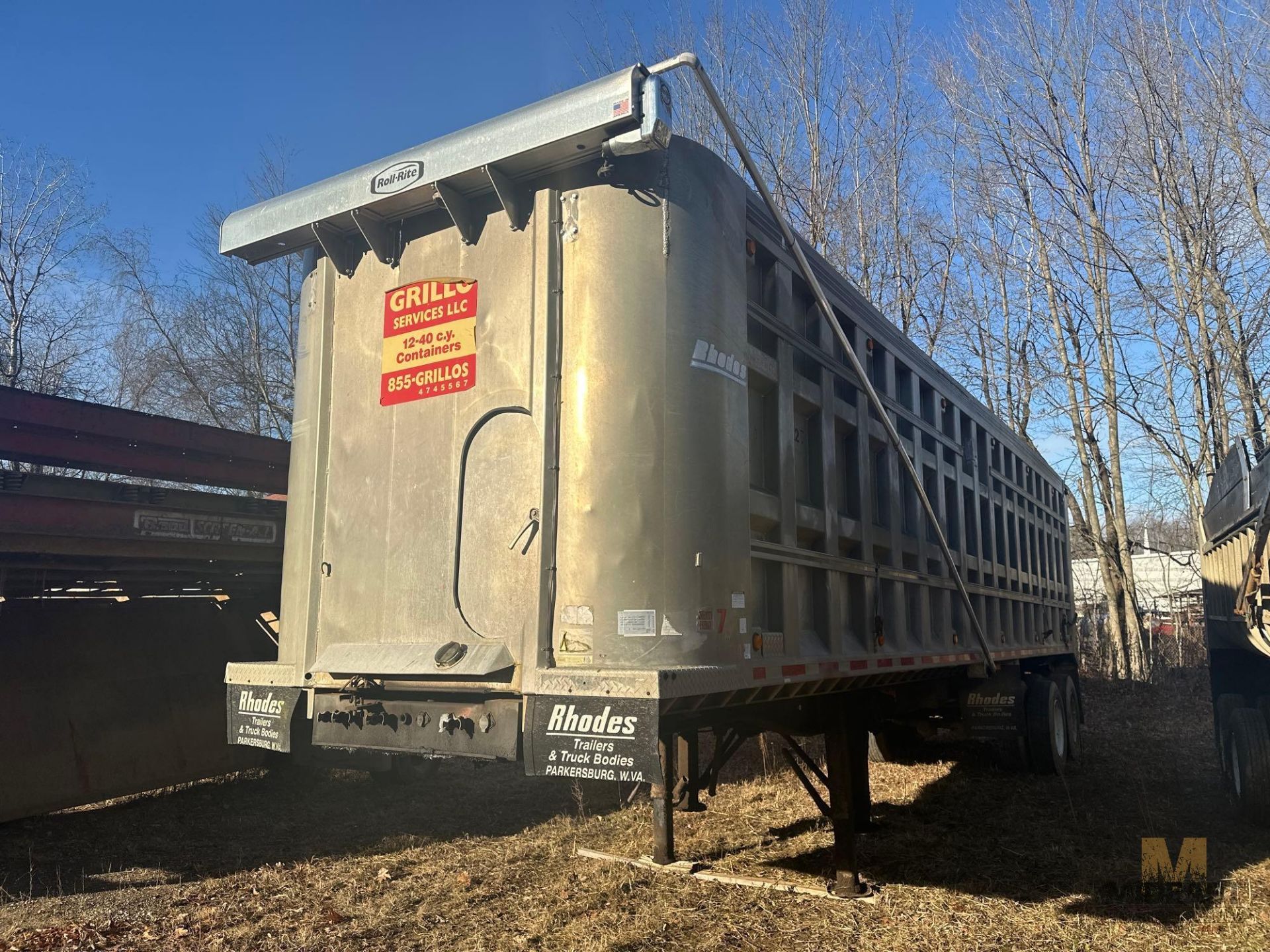 2002 Rhodes Trailer, VIN 1A9AD36372P432112