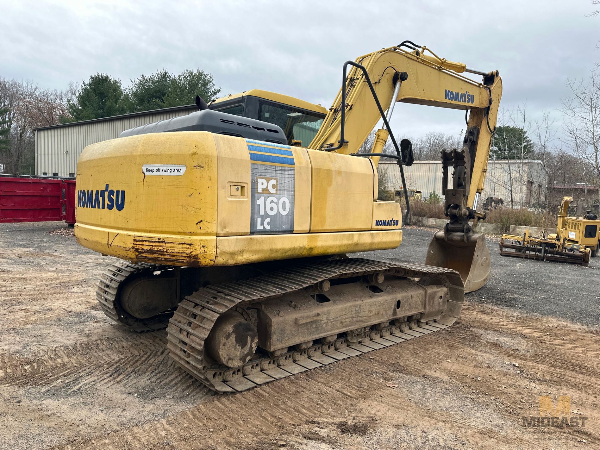 2016 Komatsu PC160 LC-7 Excavator, sn V02010189 - Image 6 of 29