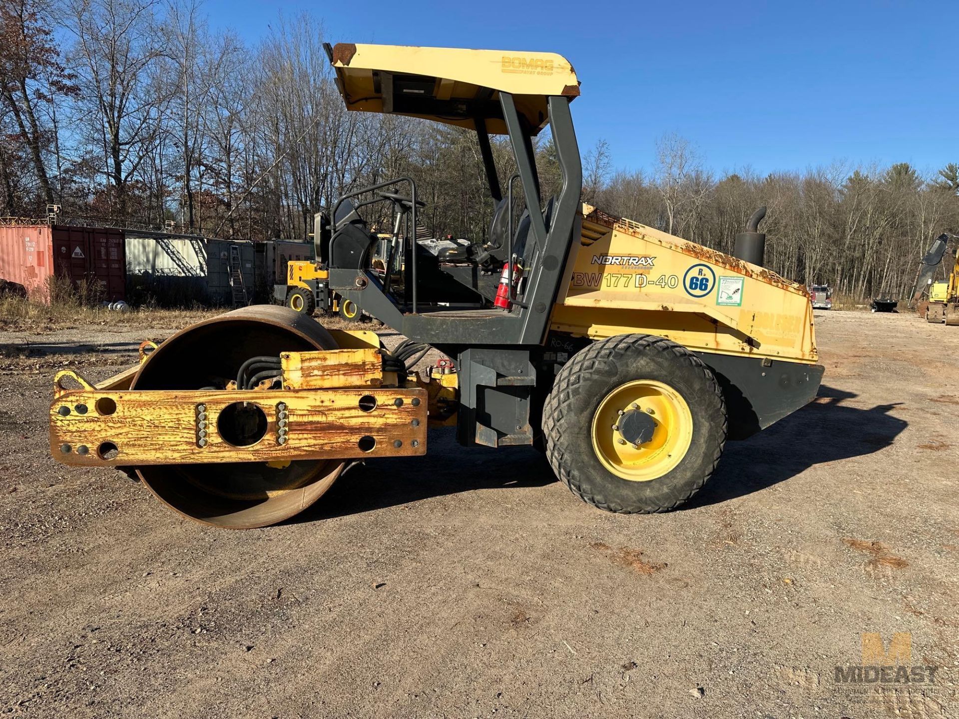 2008 Bomag BW177D-40 Smooth Drum Compactor 66" - Image 2 of 16