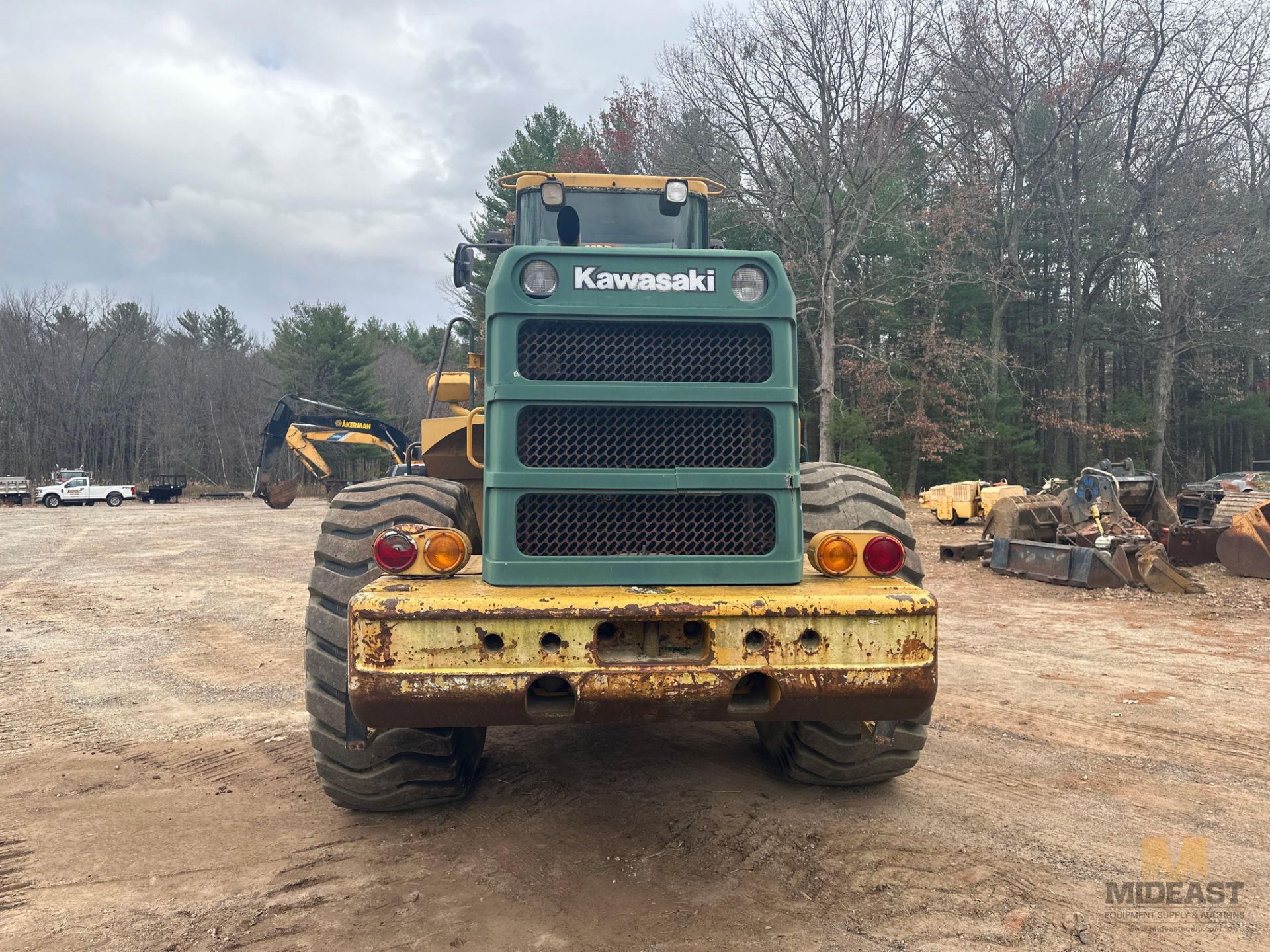 2005 Kawasaki 90ZIV Wheel Loader, s/n 90C35708 - Image 8 of 11