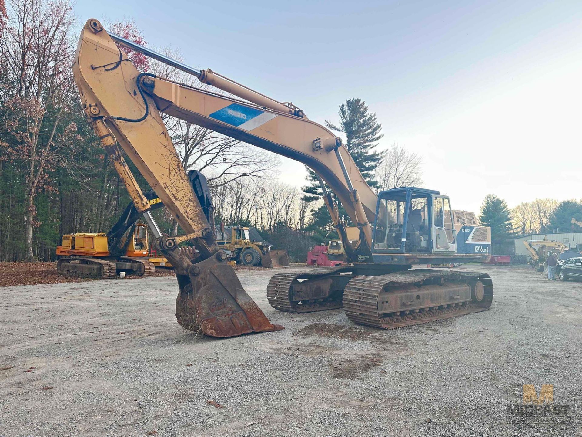 1989 Kobelco K916 LC II Excavator, sn YS00367 - Image 8 of 8