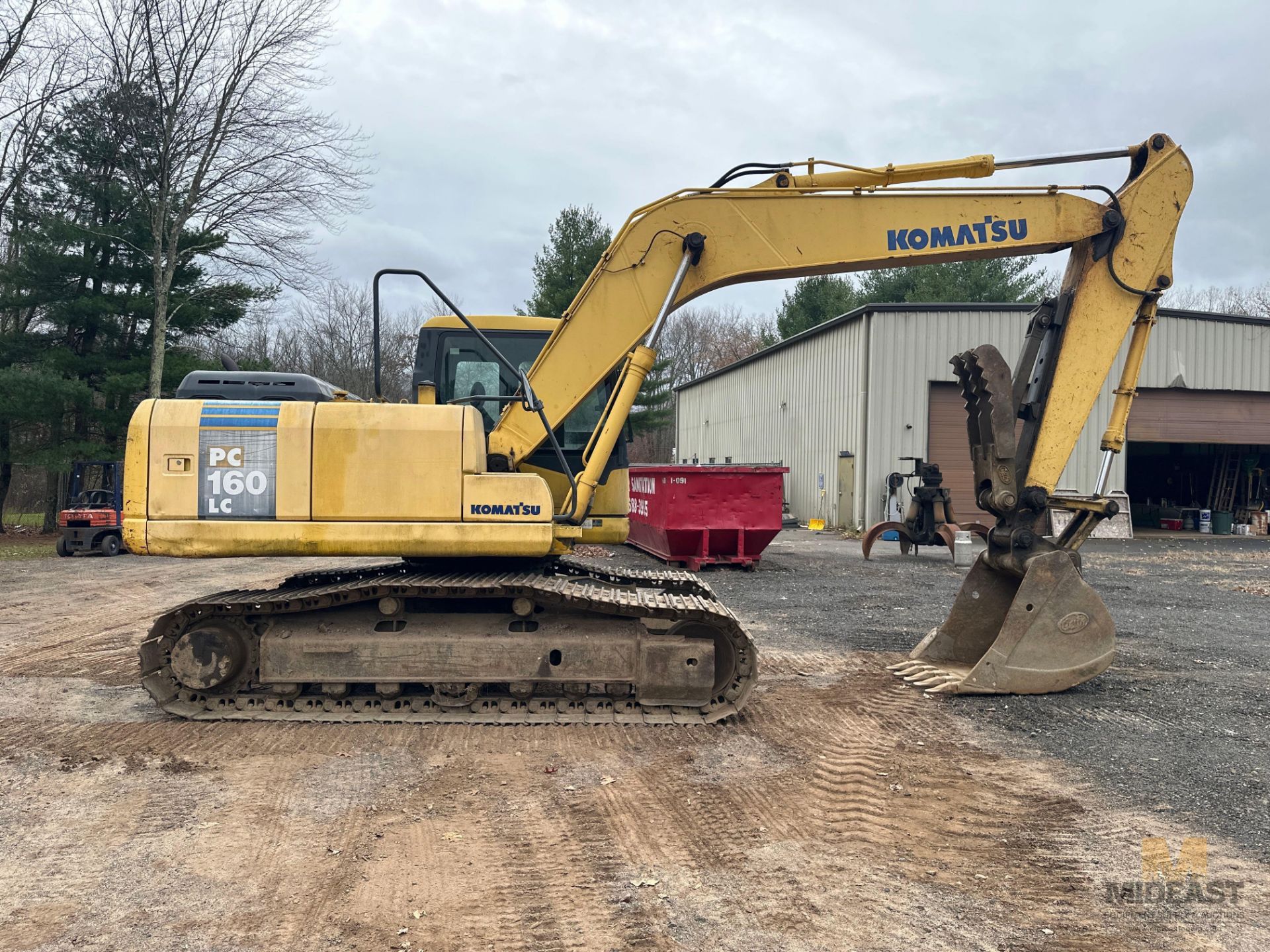 2016 Komatsu PC160 LC-7 Excavator, sn V02010189 - Image 7 of 29