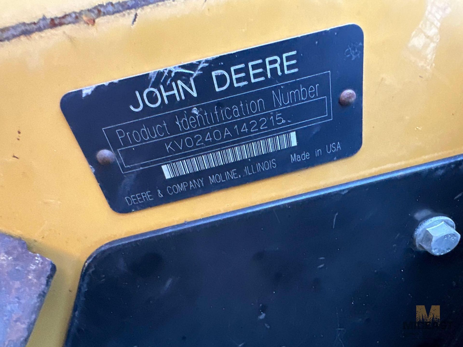 John Deere Skid Steer - Image 9 of 9