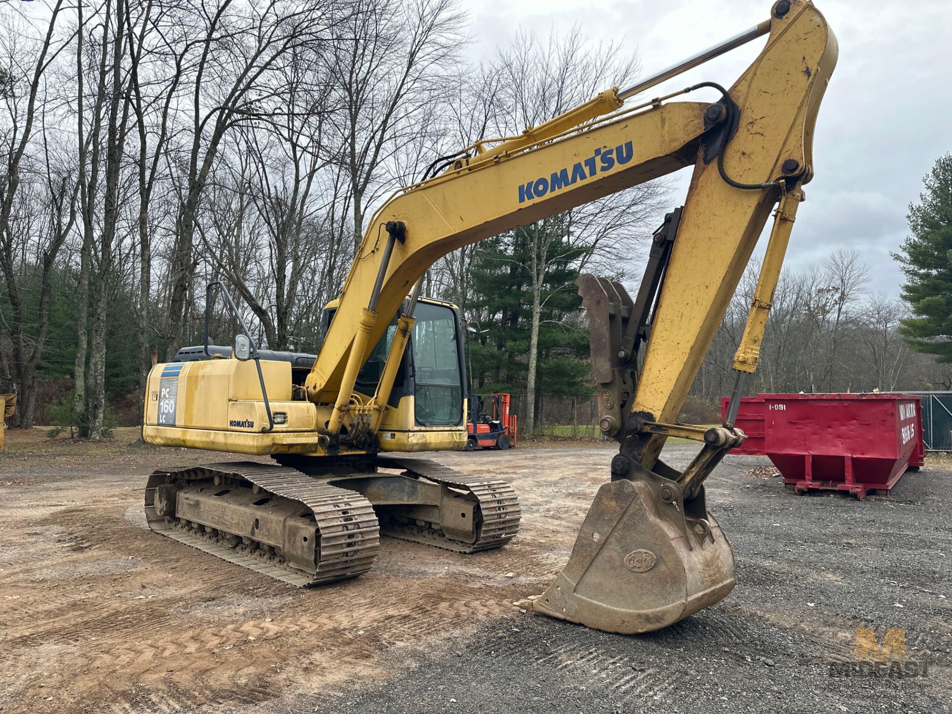 2016 Komatsu PC160 LC-7 Excavator, sn V02010189 - Image 8 of 29