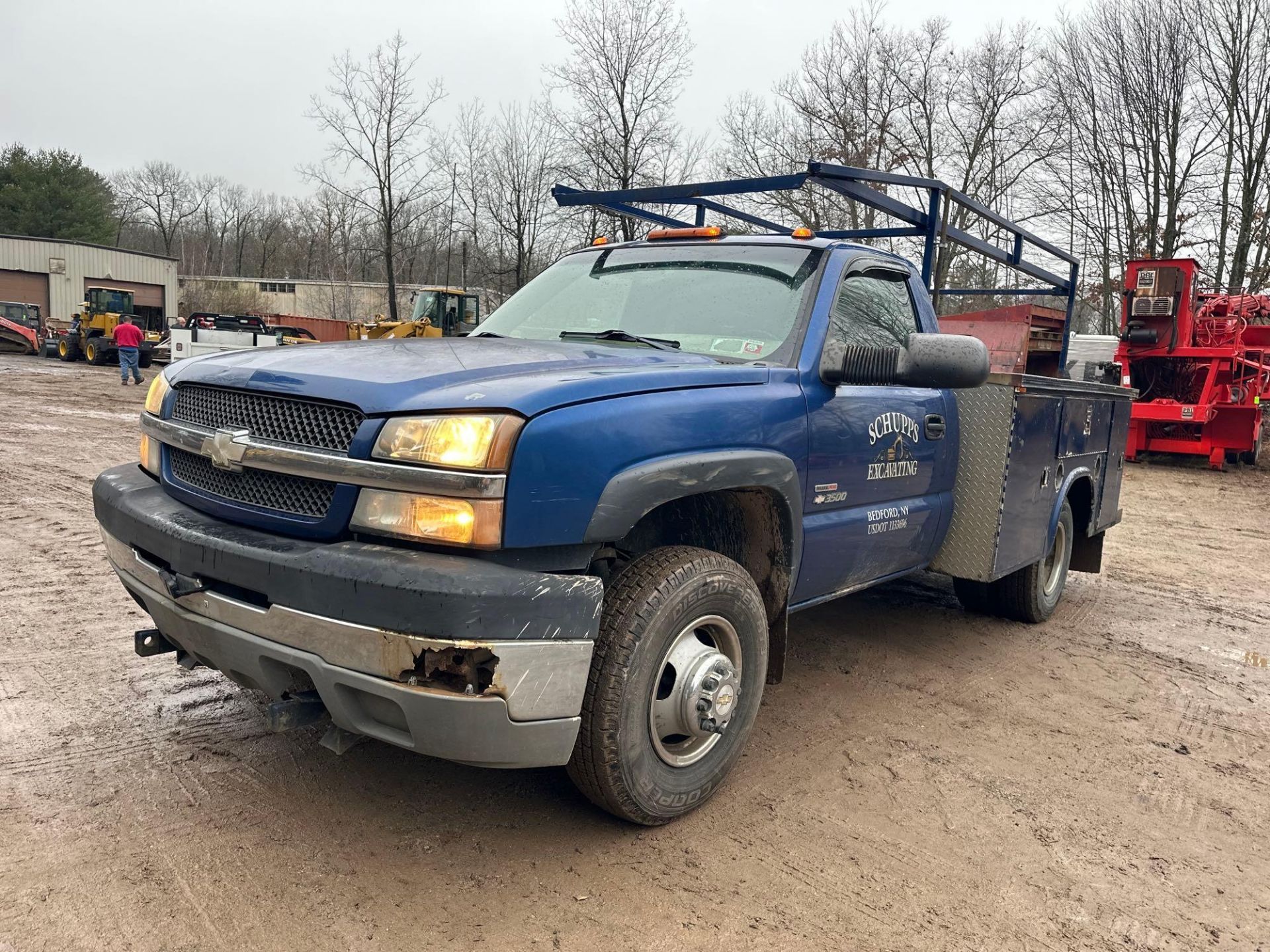 2003 Chevy Silverado 3500 utility truck