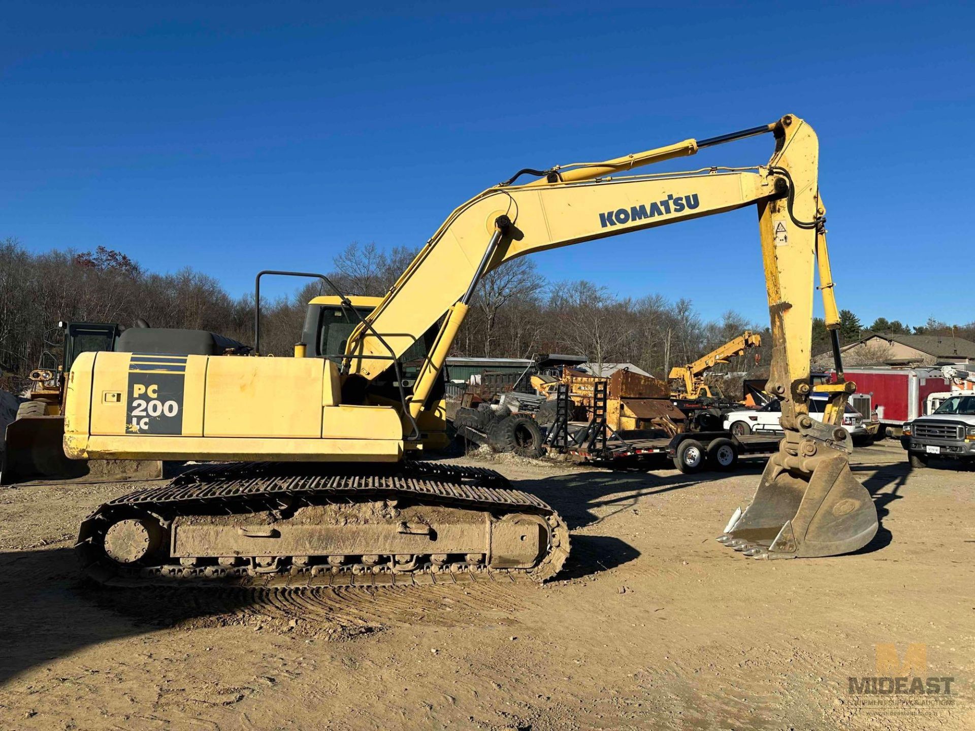 Komatsu PC200 LC-7L Excavator, s/n A87617 - Image 7 of 29