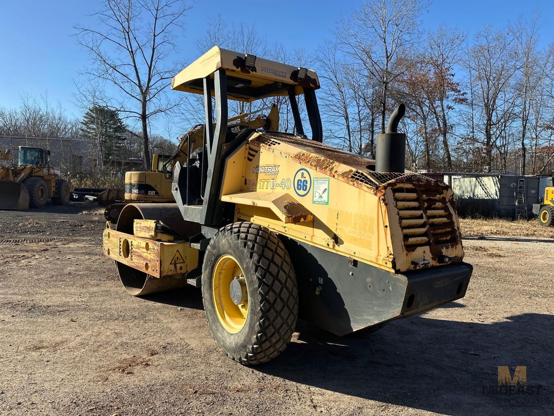 2008 Bomag BW177D-40 Smooth Drum Compactor 66" - Image 3 of 16