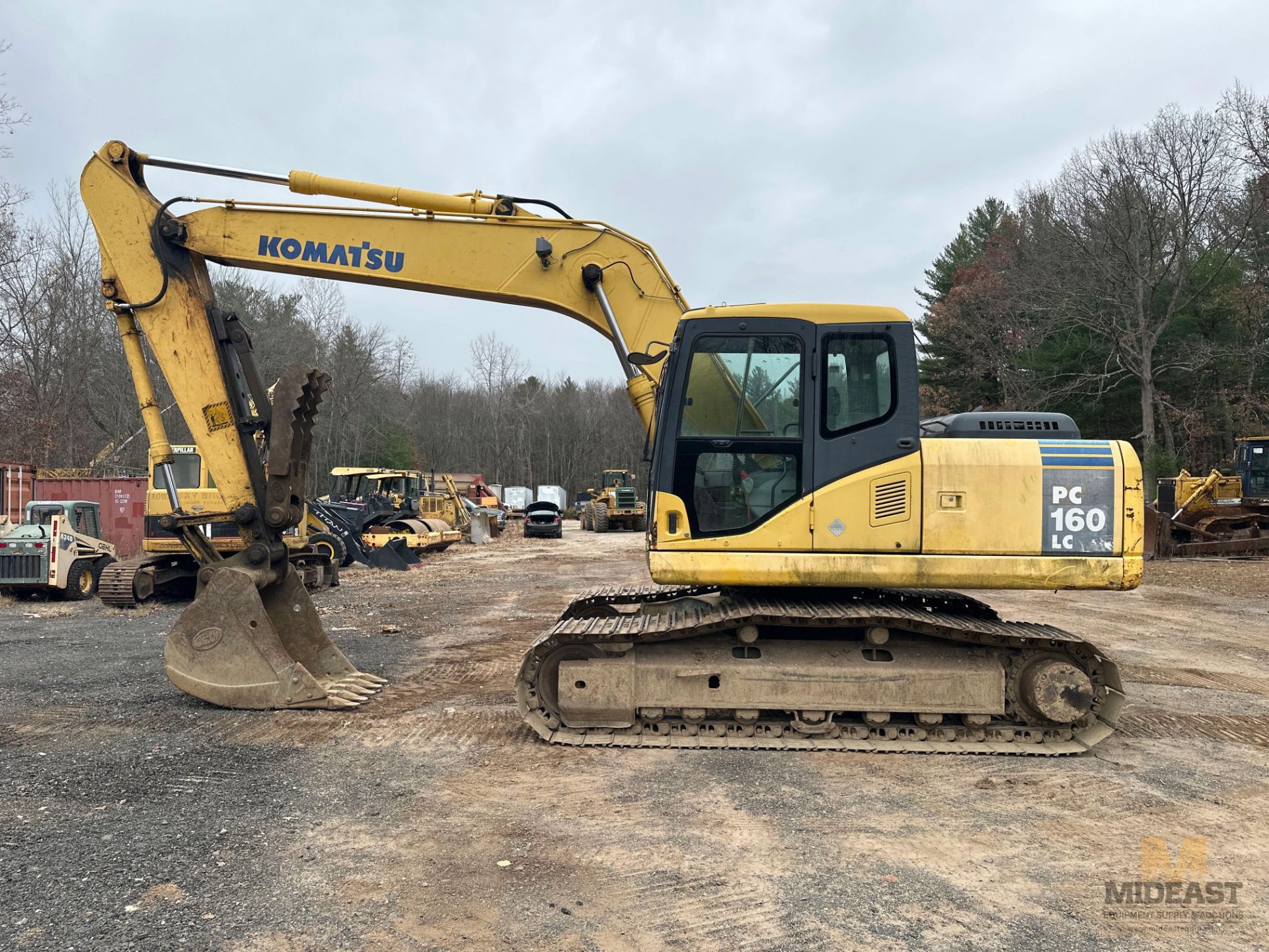 2016 Komatsu PC160 LC-7 Excavator, sn V02010189