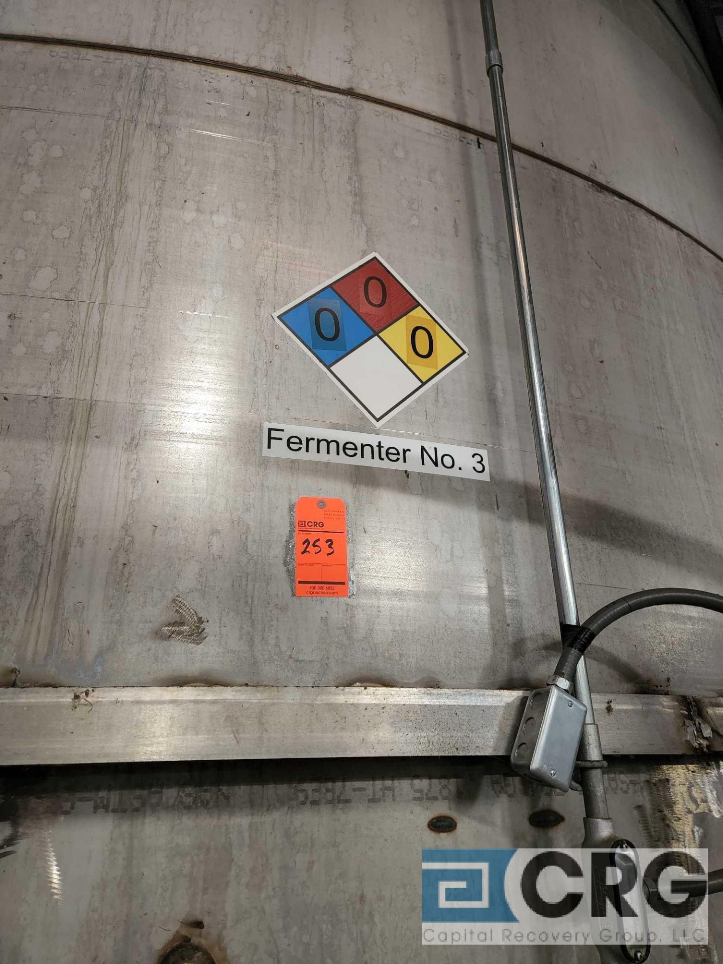 Stainless Steel Fermenting Tank - Image 7 of 9