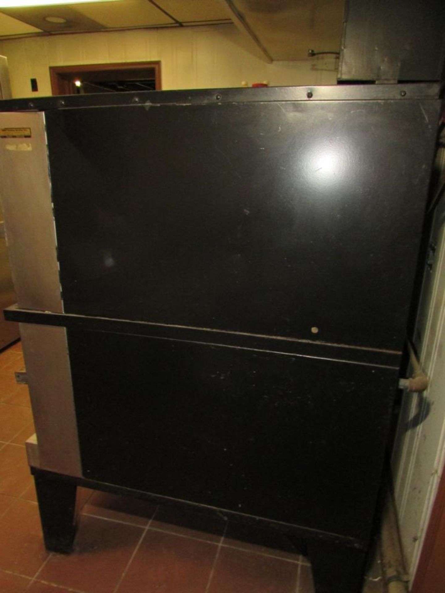 Garland Double Deck Natural Gas Convection Pizza Oven. 48"x13" Doors, Approx 48"x36"x9" Oven Chamber - Image 8 of 11