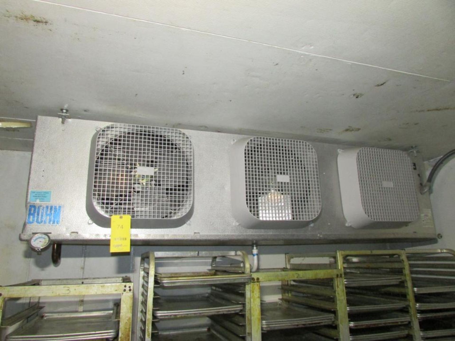 Bohn/Heatcraft BML250CEA 3 Fan Unit Cooler Evaporator. 1/4HP Blowers, 208/230V 60Hz 1PH - Image 2 of 5