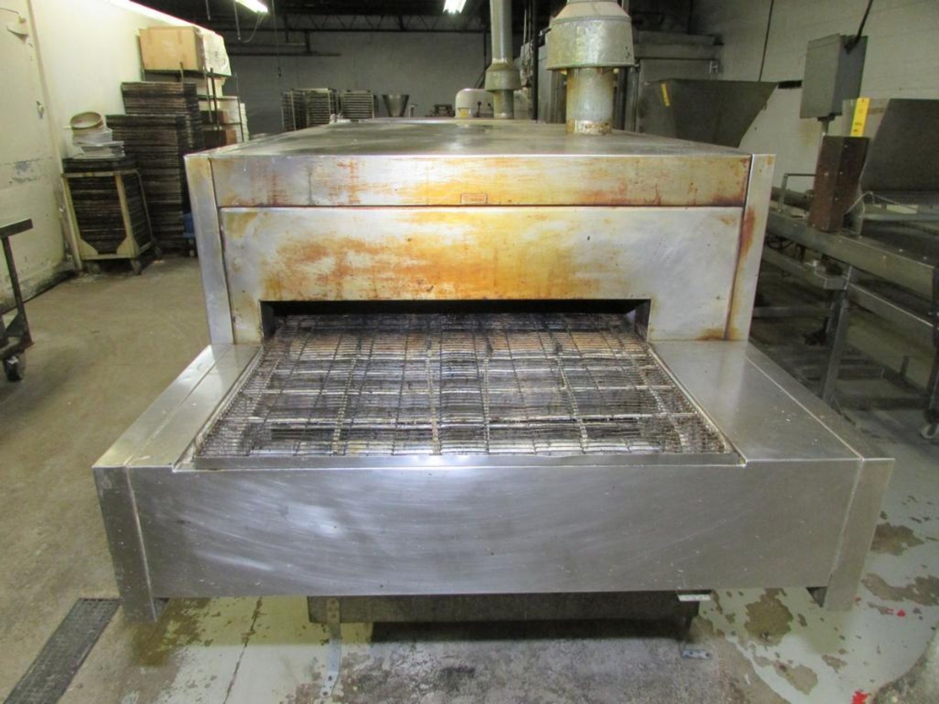 Middleby Marshall PS-250G Conveyor Tunnel Oven. 32"x4" Window, 80" Baking Chamber, 32"x10" Conveyor. - Image 5 of 10