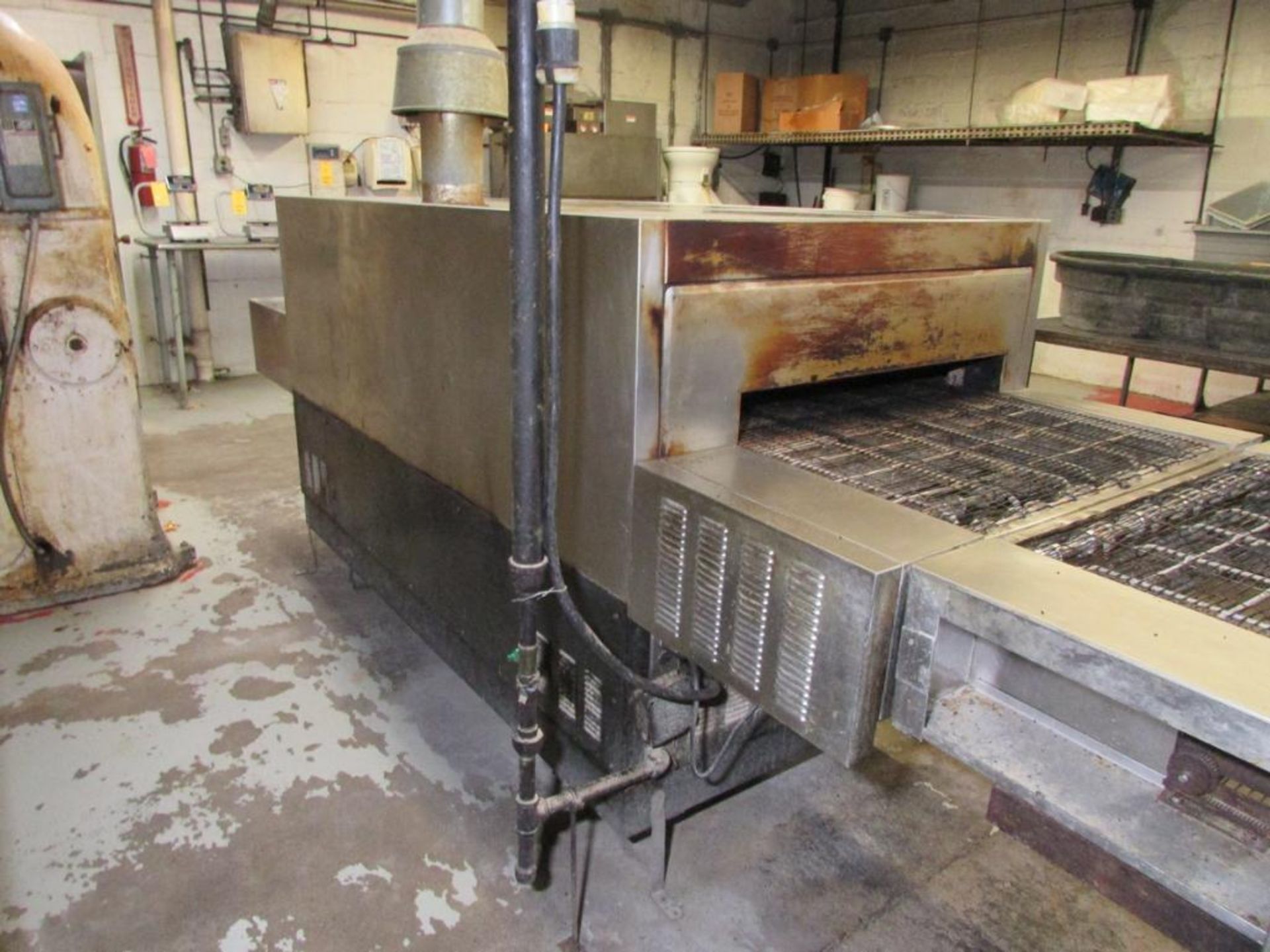 Middleby Marshall PS-250G Conveyor Tunnel Oven. 32"x4" Window, 80" Baking Chamber, 32"x10" Conveyor. - Image 8 of 10