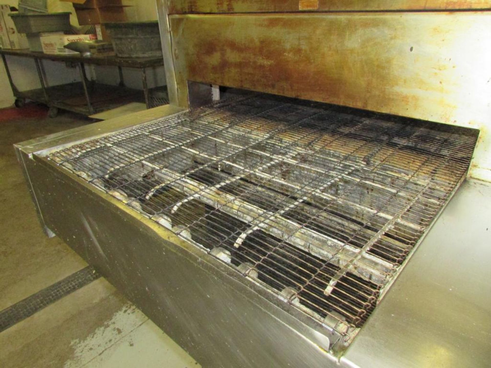 Middleby Marshall PS-250G Conveyor Tunnel Oven. 32"x4" Window, 80" Baking Chamber, 32"x10" Conveyor. - Image 6 of 10