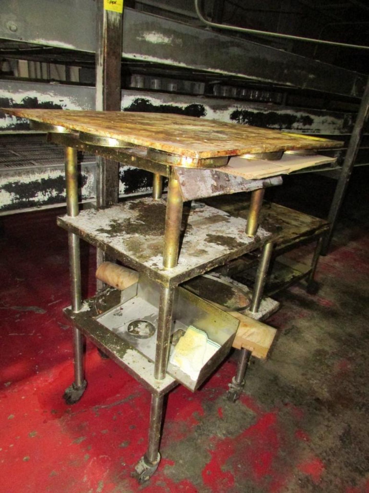 LOT: AM Mk32 Pizza Press, 32"x32" Pizza Dies, 10'x32" Conveyor (LOT SUBJECT TO ENTIRETY BID LOT 52) - Image 15 of 16