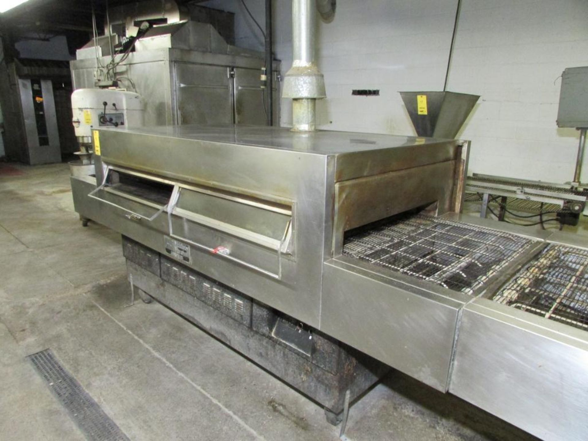 Middleby Marshall PS-250G Conveyor Tunnel Oven. 32"x4" Window, 80" Baking Chamber, 32"x10" Conveyor. - Image 3 of 11