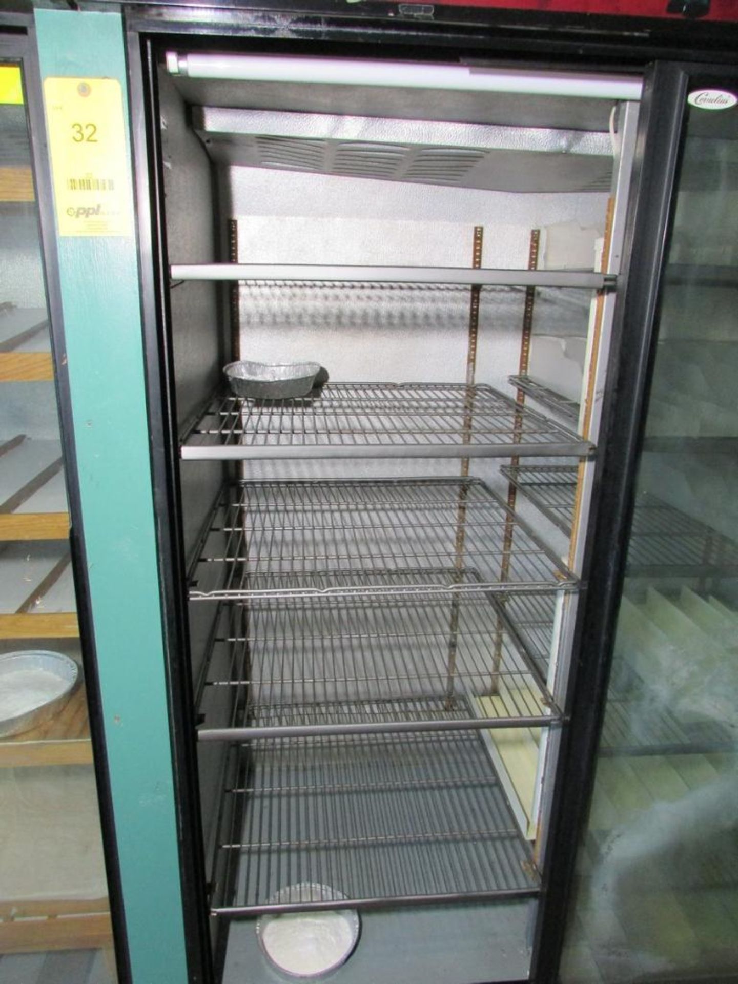 LOT: (2) Cornelius 47-9311 Sliding Glass Door Commercial Refrigerators, 48"x24"x60" with Shelving an - Image 6 of 7