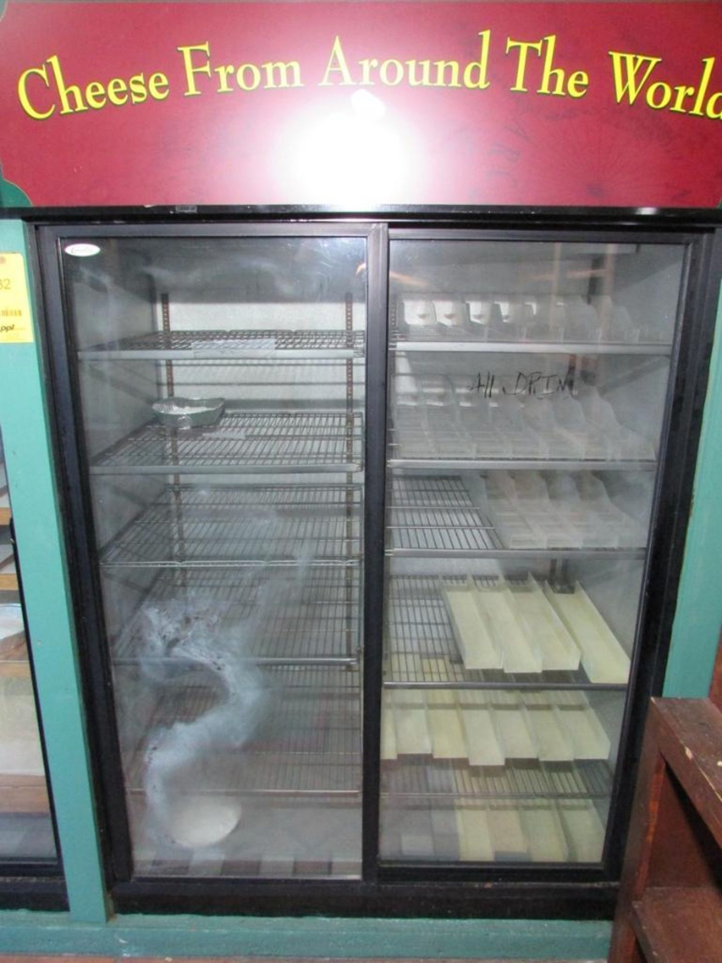 LOT: (2) Cornelius 47-9311 Sliding Glass Door Commercial Refrigerators, 48"x24"x60" with Shelving an - Image 5 of 7