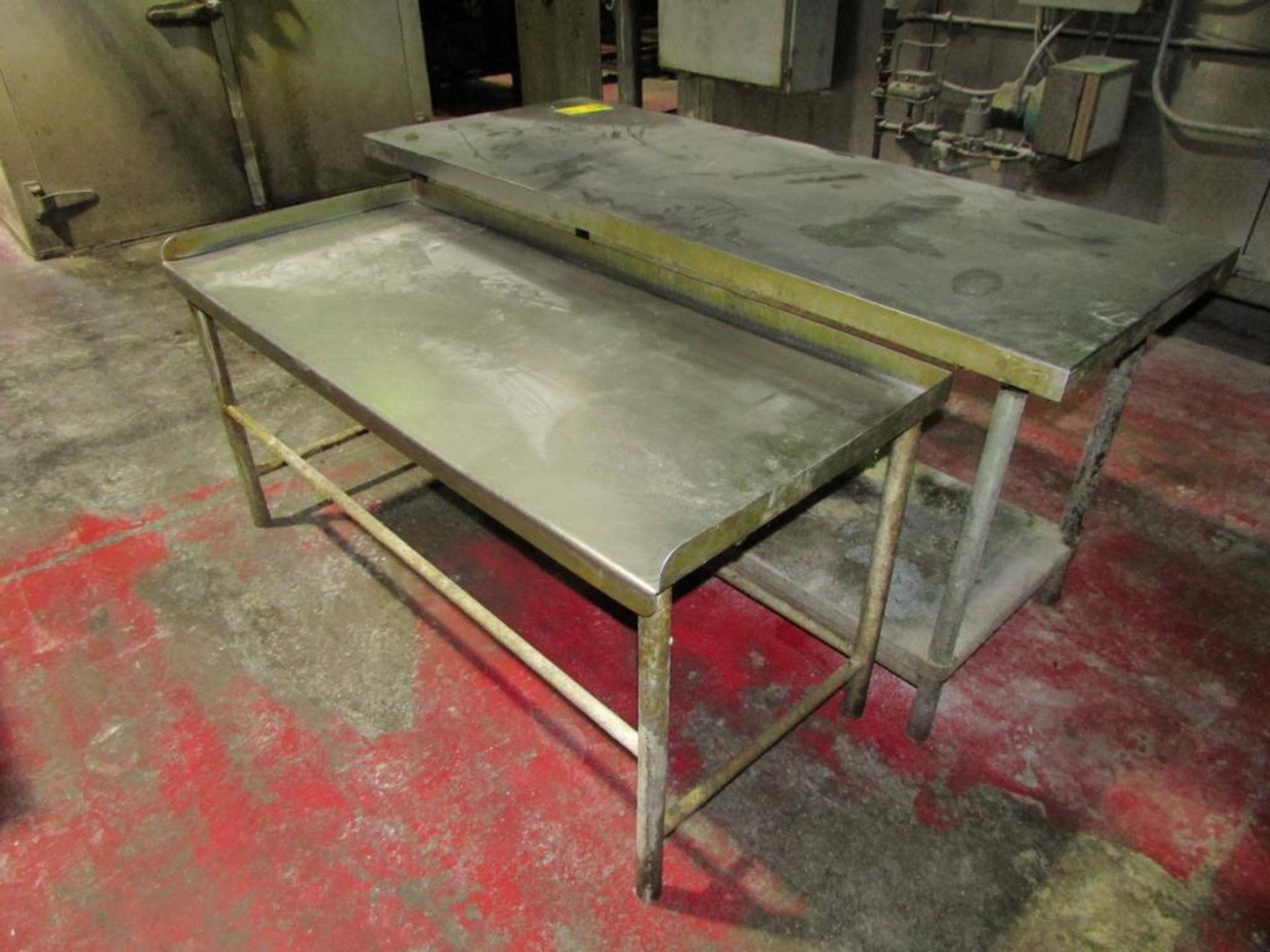 LOT: (2) Stainless Steel Tables. 60"x26",72"x30" - Image 2 of 2
