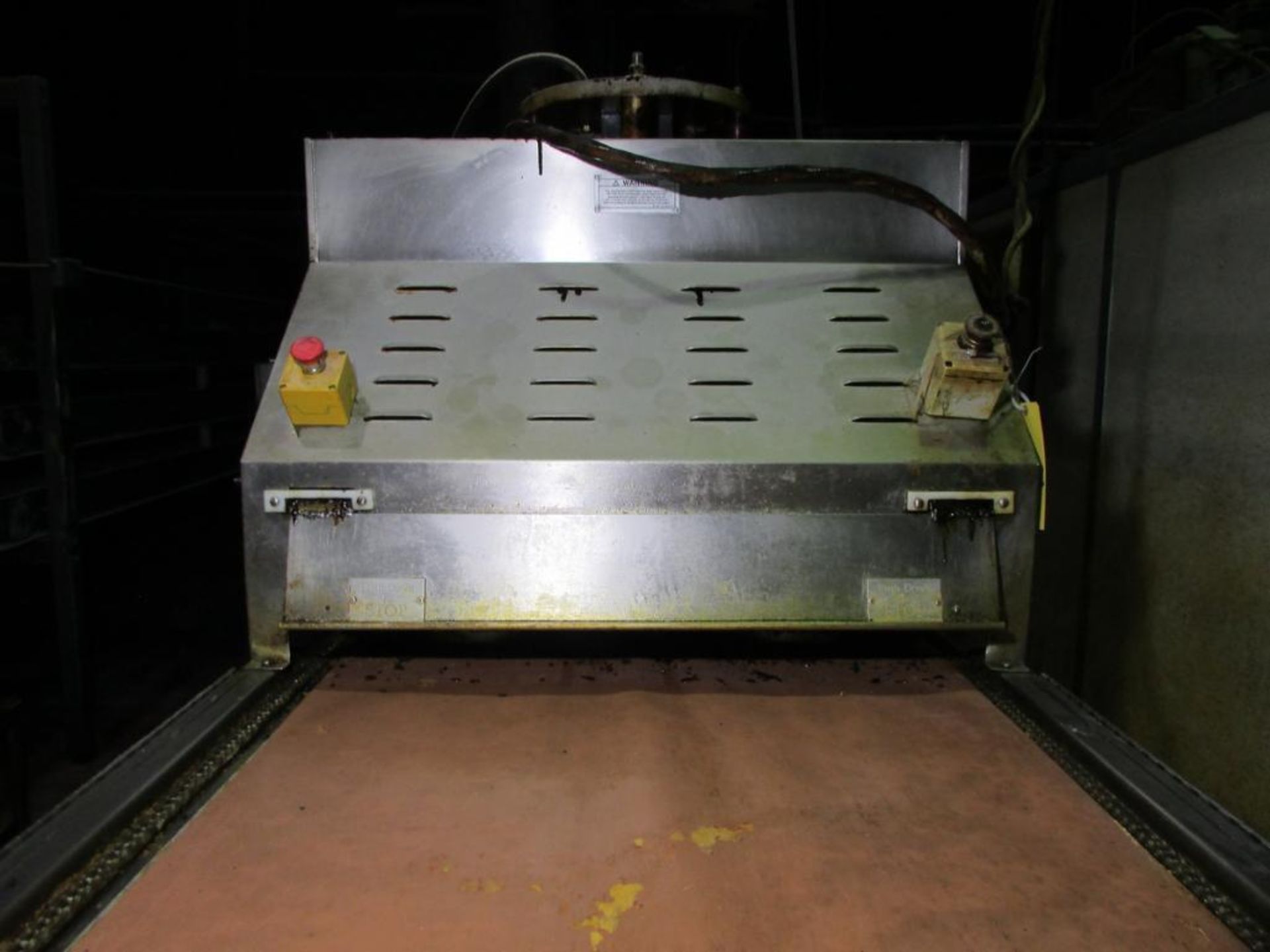 LOT: AM Mk32 Pizza Press, 32"x32" Pizza Dies, 10'x32" Conveyor (LOT SUBJECT TO ENTIRETY BID LOT 52) - Image 3 of 16