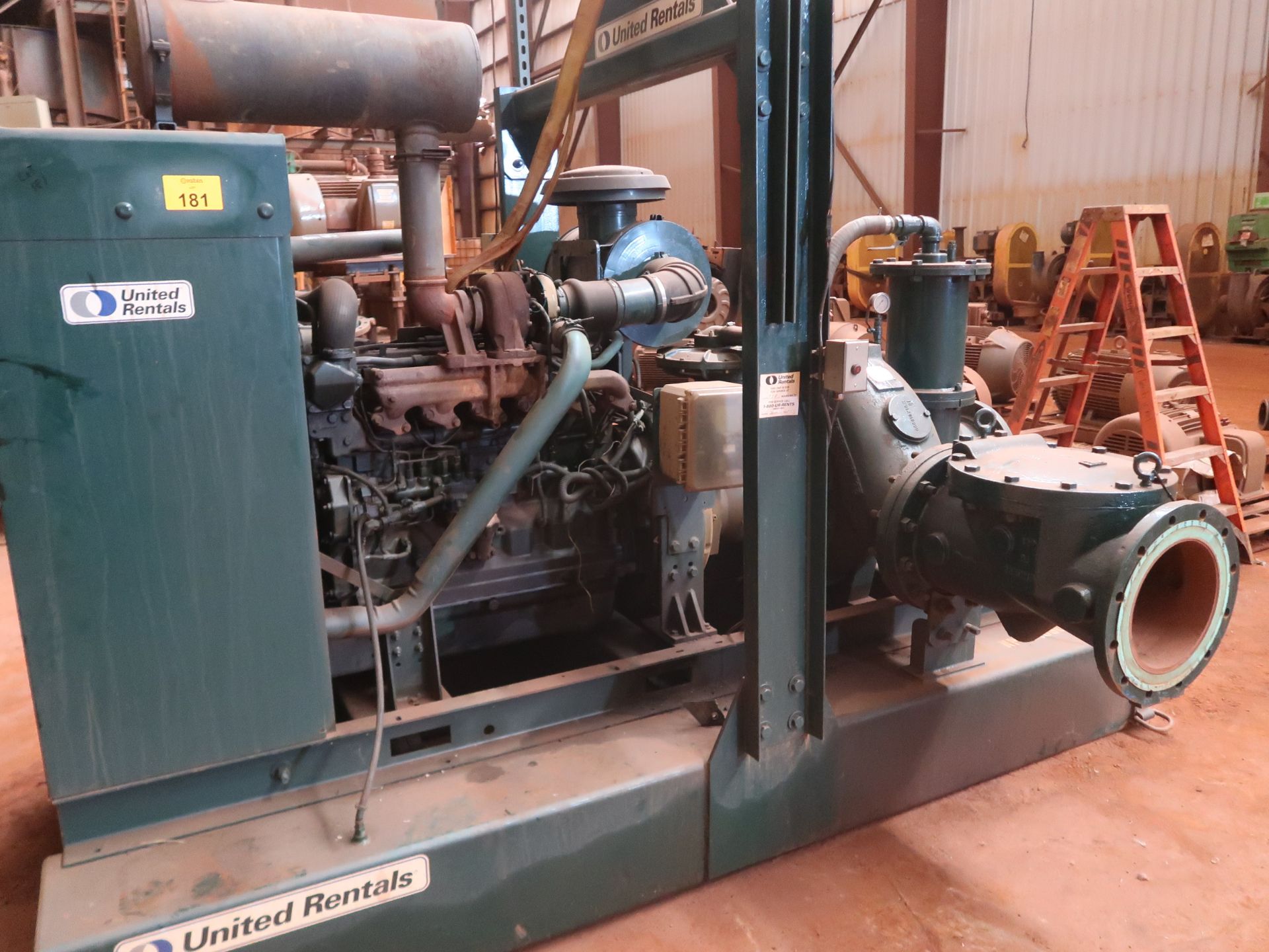 2006 Pioneer Pump 12 in. x 12 in. portable pump, model PP1212C17L12