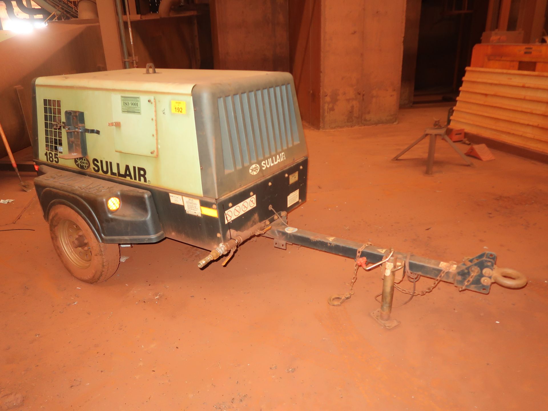 Sullair air compressor, model 185DPQJD