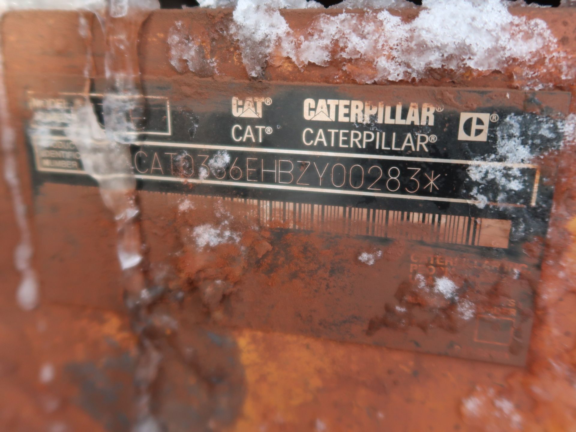 Caterpillar hydraulic excavator, model 336E - Image 8 of 8