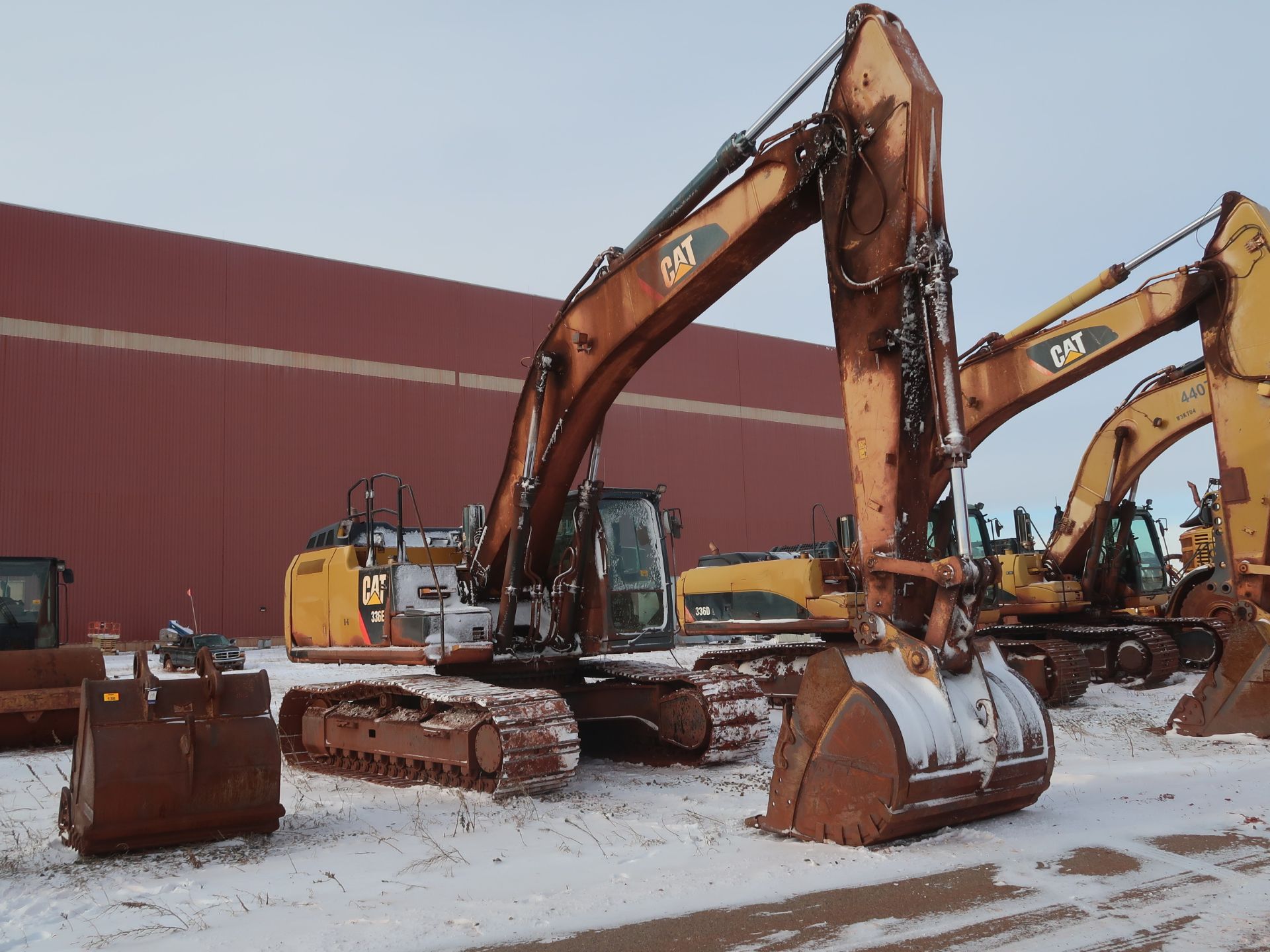 Caterpillar hydraulic excavator, model 336E