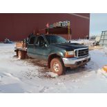 2001 Ford 4x4 flatbed truck, model F250 XLT