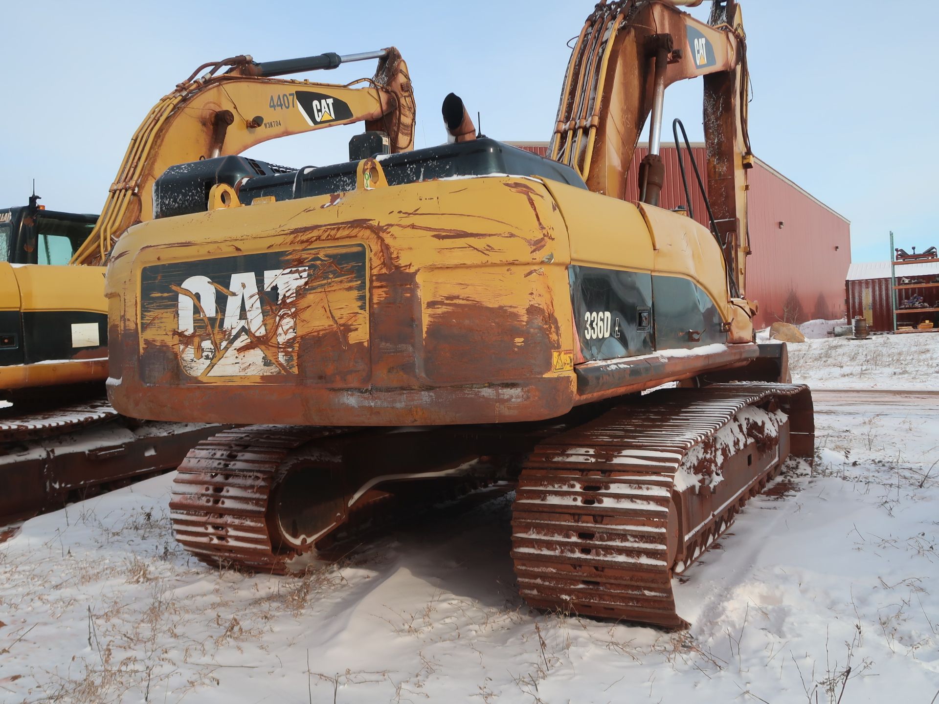 Caterpillar hydraulic excavator, model 336 DL - Image 5 of 10