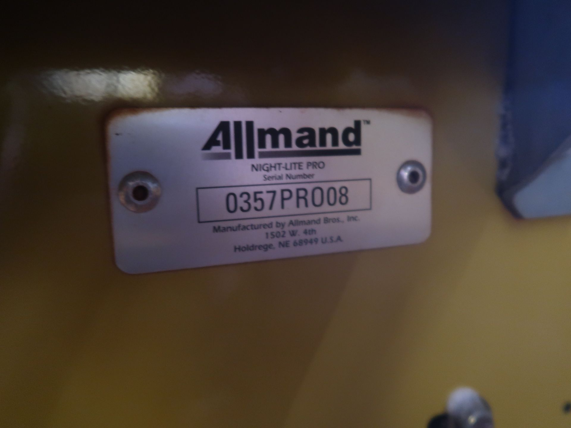 Allmand portable light tower, model Night-Lite Pro - Image 3 of 3