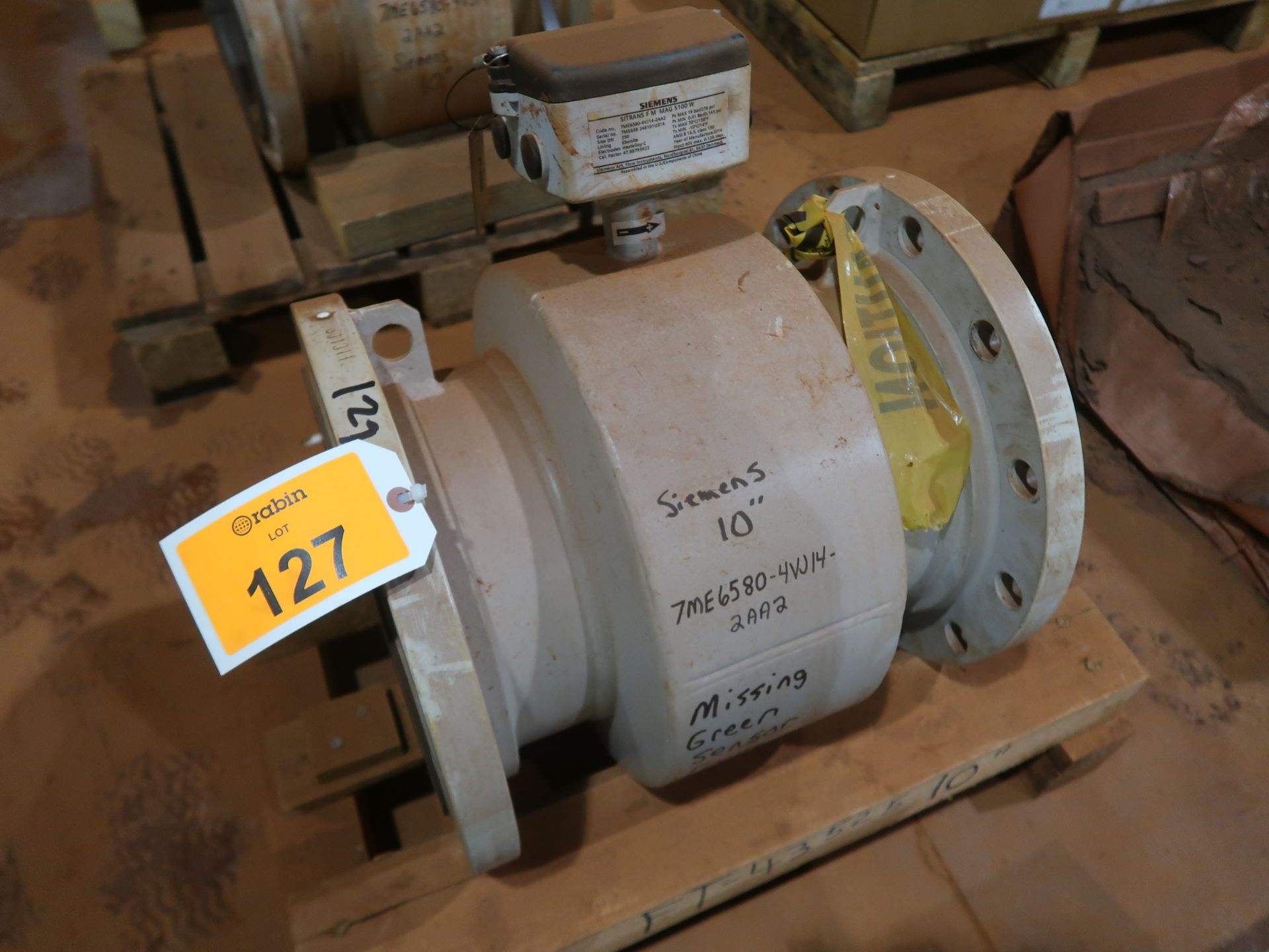 Siemens flow meter, model 7ME65804VJ142AA2