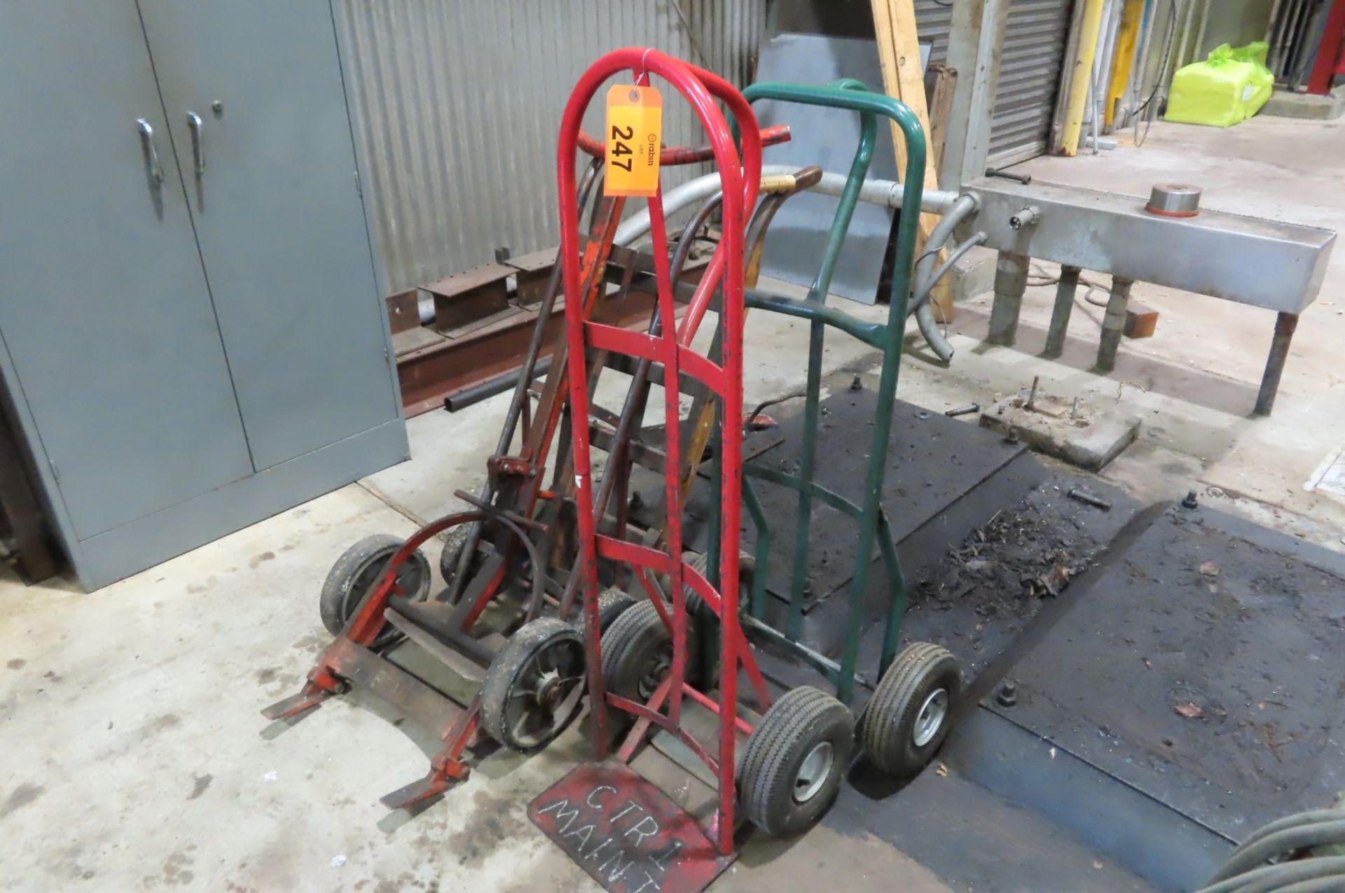 Hand Truck and Safety Ladder