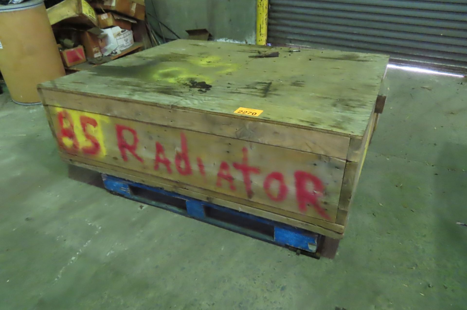 Radiator for wood yard unit # 85 [Area: Savage Warehouse]