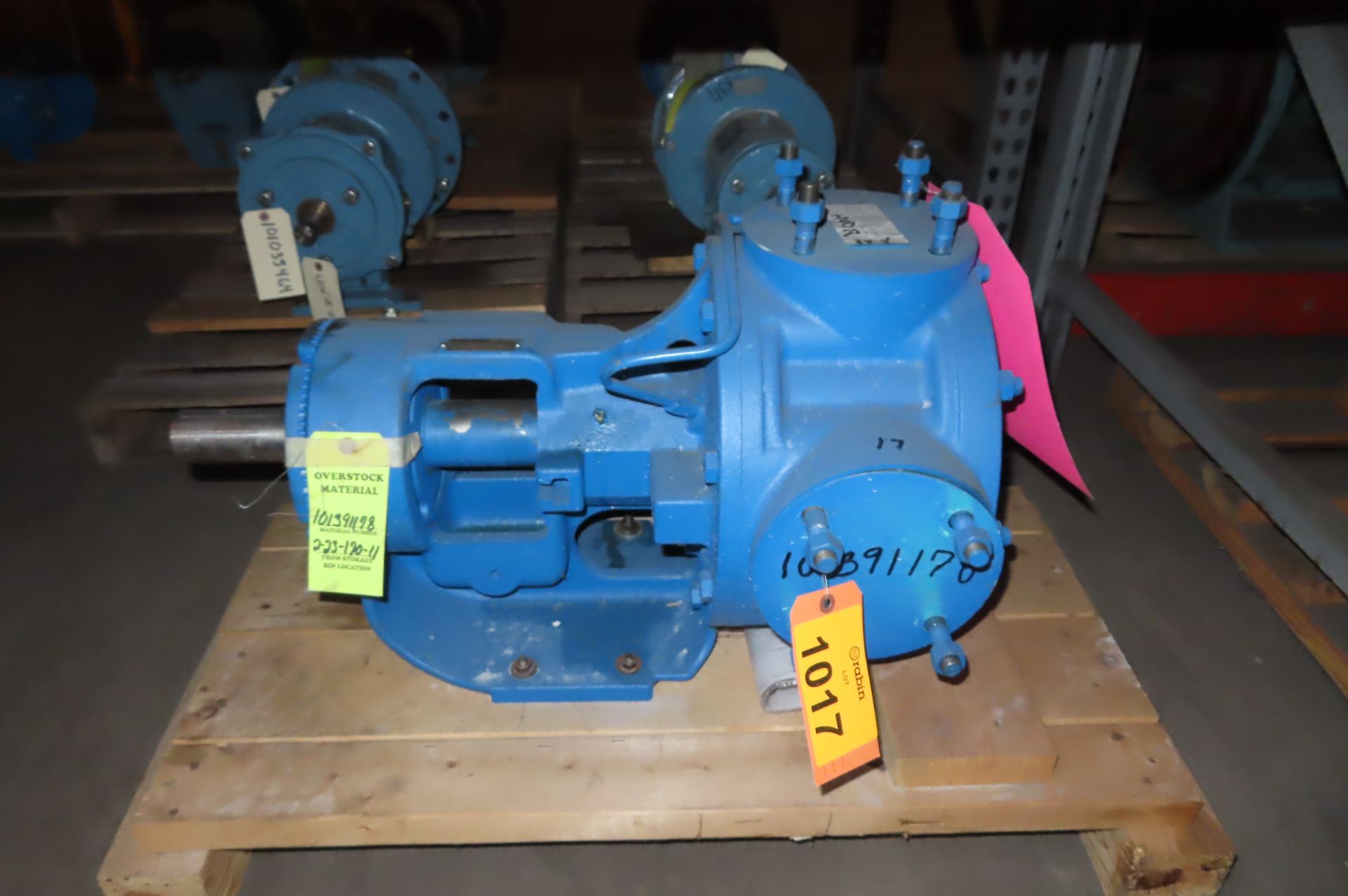 Viking centrifugal pump, model 3X3, hydraulic driven [Area: Piedmont Storeroom]