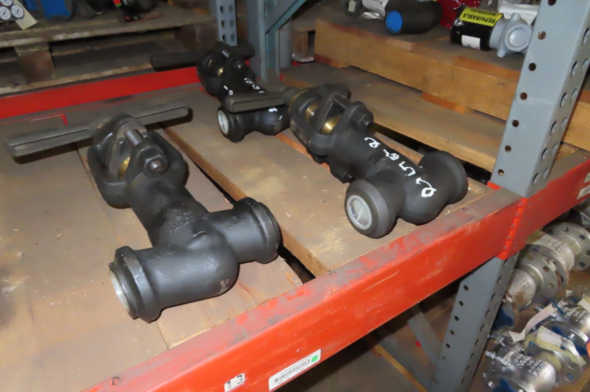 Asst Valve Parts, Lot of assorted valves, manual, on (4) pallets [Area: Piedmont Storeroom] - Image 5 of 5