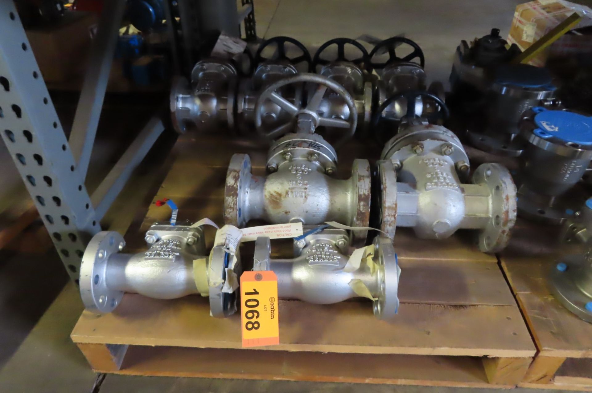 Ball Valves, Lot,(8) assorted size, manual [Area: Piedmont Storeroom]